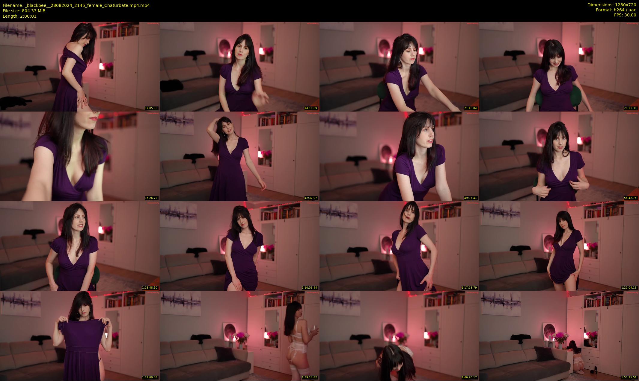 _blackbee_ — 121 minute Chaturbate female cam show recording, 720p, Aug 28, 2024