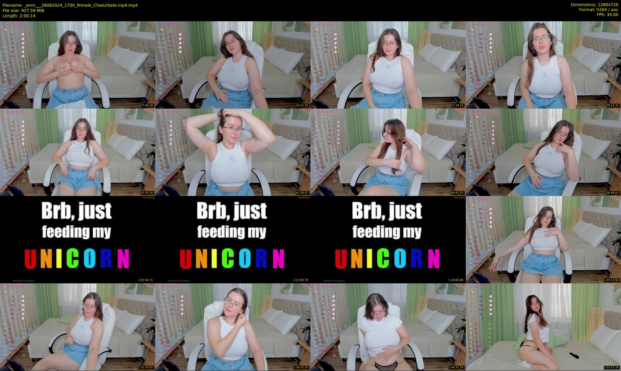 _enni__ — 121 minute Chaturbate female cam show recording, 720p, Aug 28, 2024