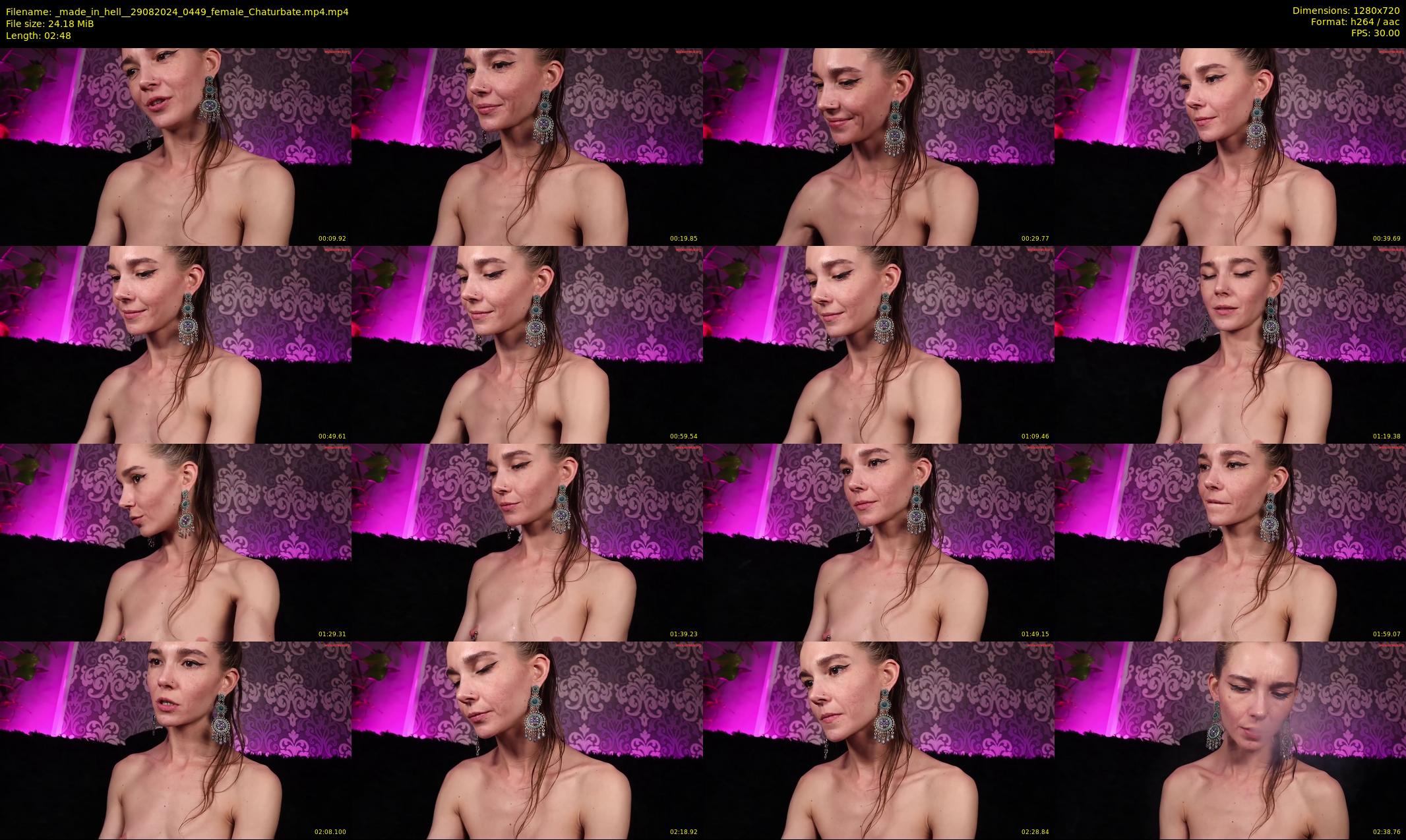 _made_in_hell_ — 3 minute Chaturbate female cam show recording, 720p, Aug 29, 2024