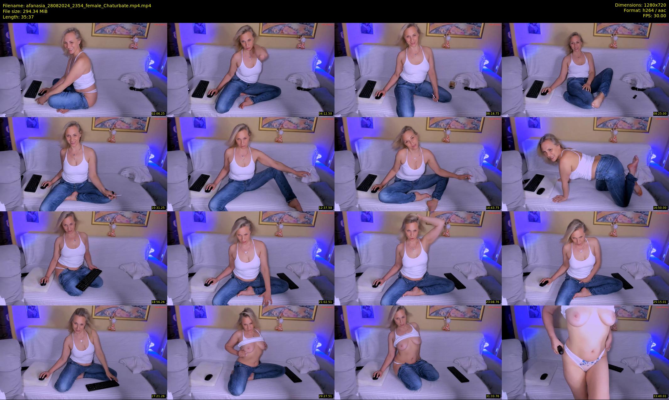 afanasia — 36 minute Chaturbate female cam show recording, 720p, Aug 28, 2024