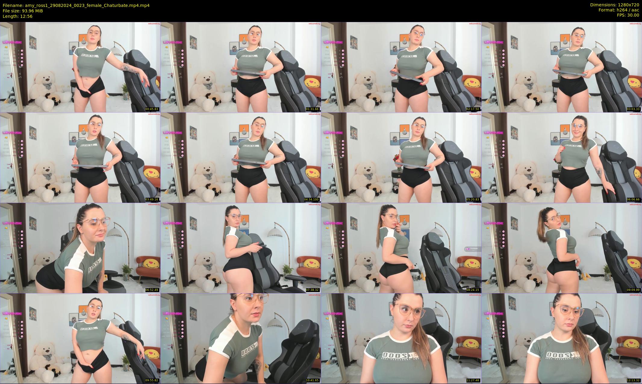 amy_ross1 — 13 minute Chaturbate female cam show recording, 720p, Aug 29, 2024