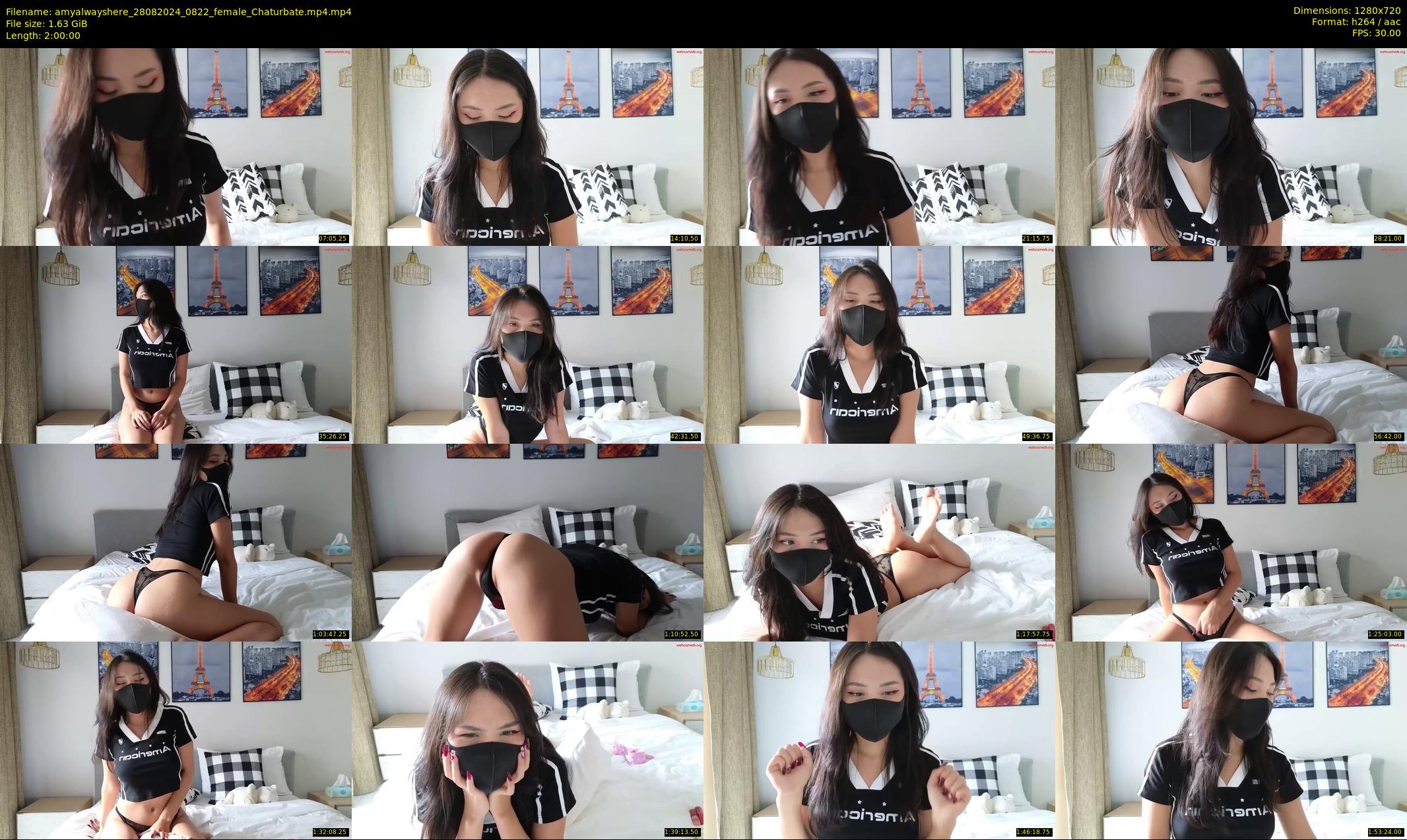 amyalwayshere — 120 minute Chaturbate female cam show recording, 720p, Aug 28, 2024