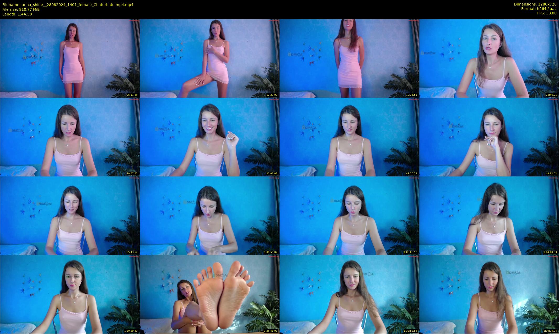 anna_shine_ — 105 minute Chaturbate female cam show recording, 720p, Aug 28, 2024