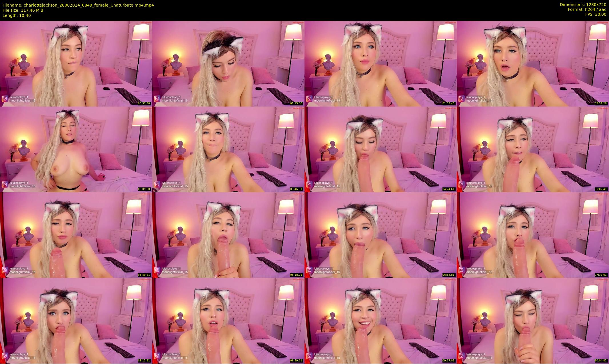 charlottejackson — 11 minute Chaturbate female cam show recording, 720p, Aug 28, 2024