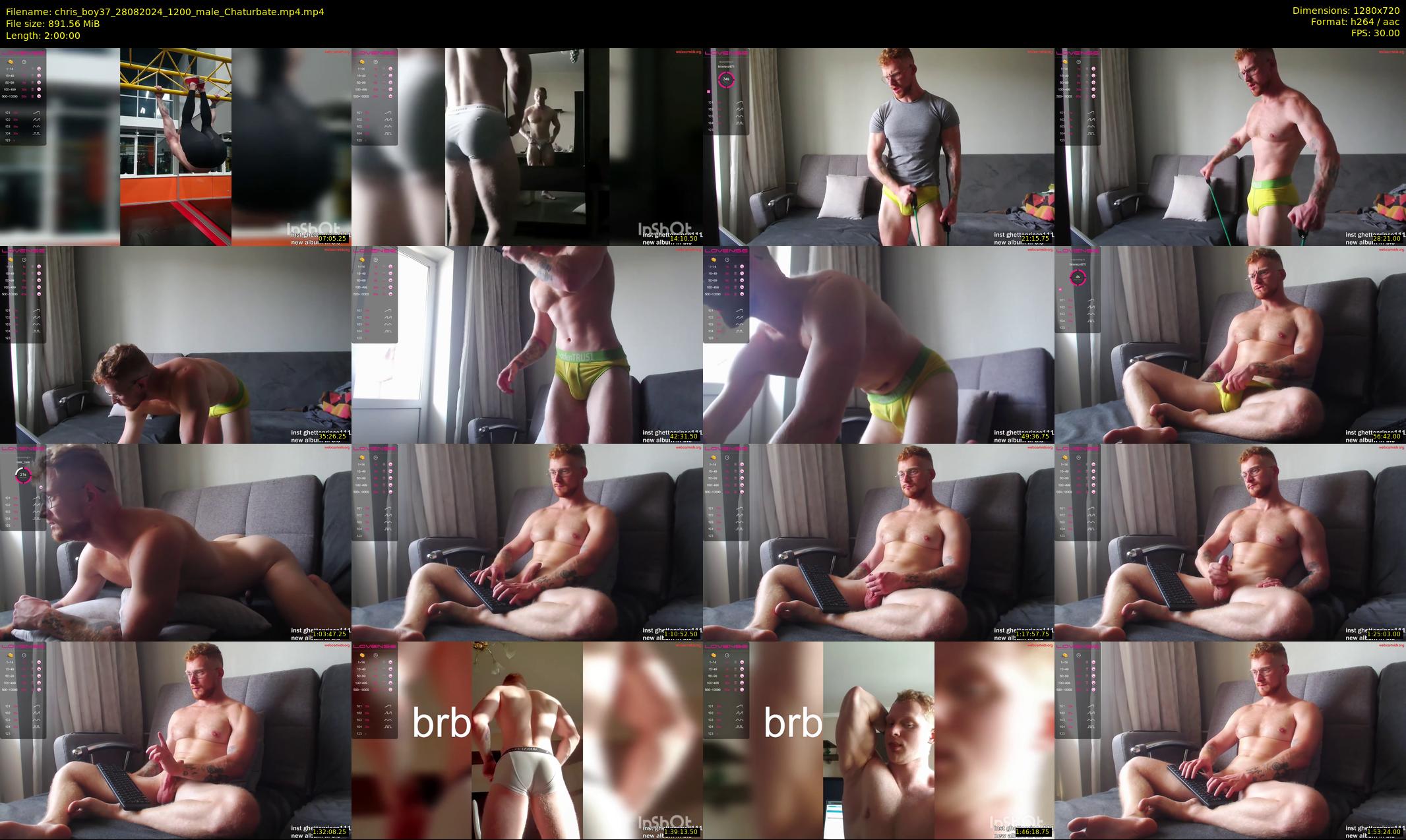 chris_boy37 — 120 minute Chaturbate male cam show recording, 720p, Aug 28, 2024