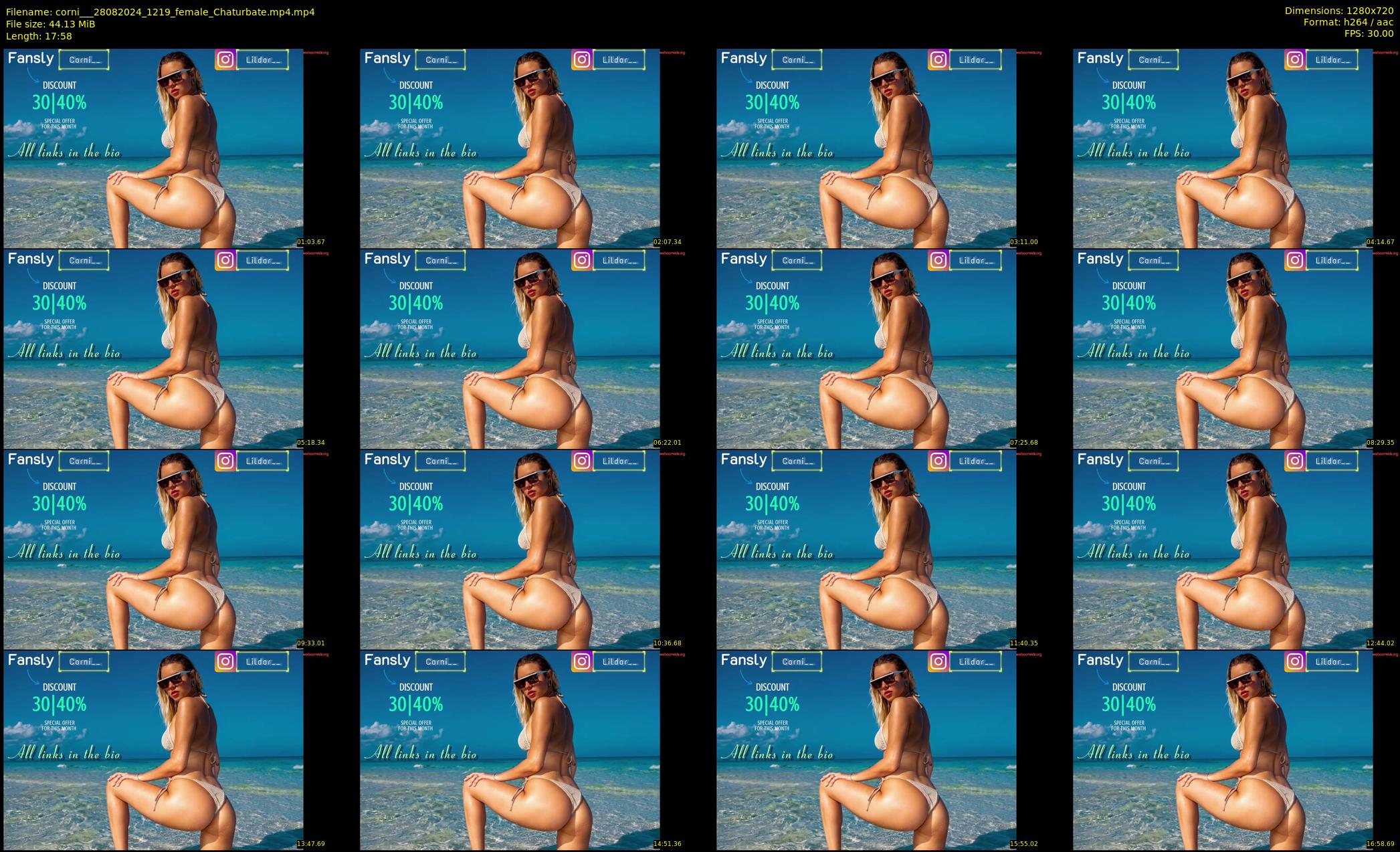 corni__ — 18 minute Chaturbate female cam show recording, 720p, Aug 28, 2024