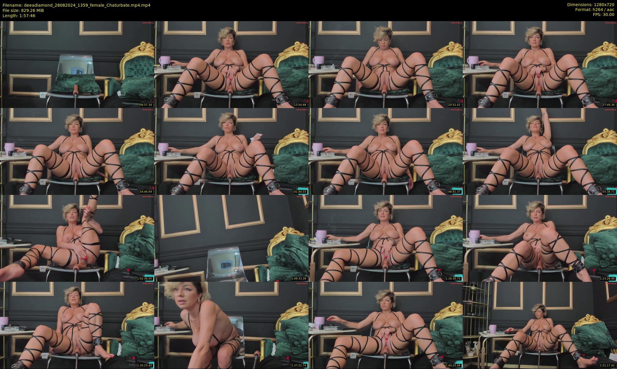 deeadiamond — 118 minute Chaturbate female cam show recording, 720p, Aug 28, 2024