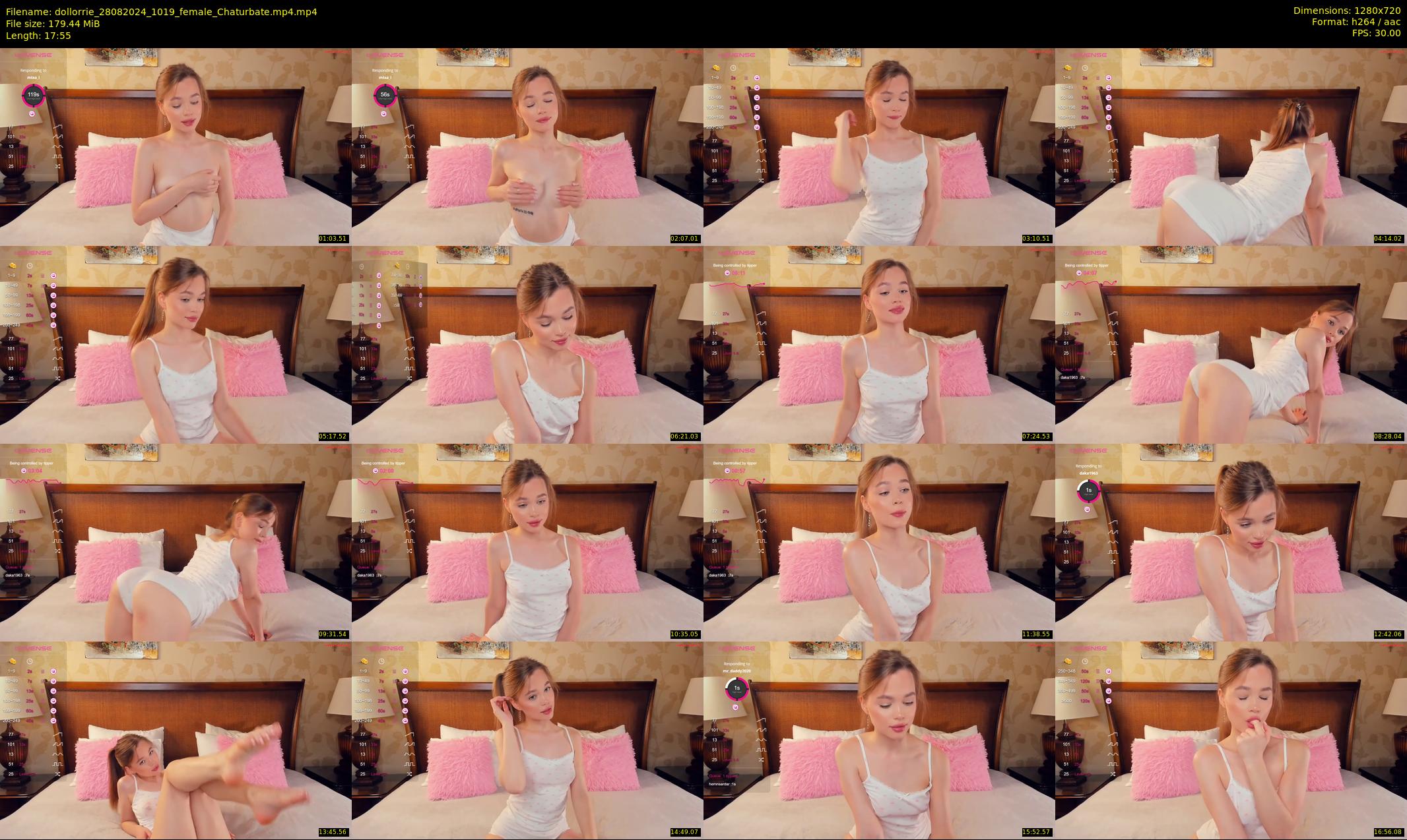 dollorrie — 18 minute Chaturbate couple cam show recording, 720p, Aug 28, 2024