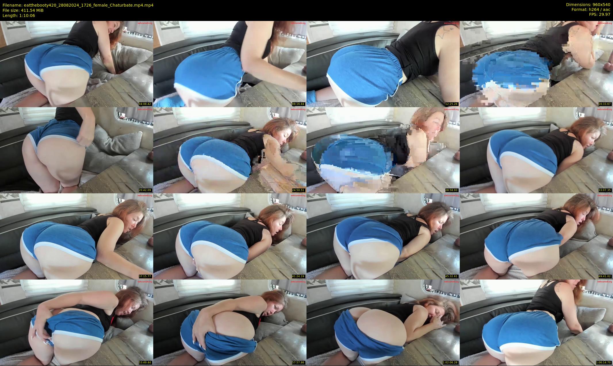 eatthebooty420 — 71 minute Chaturbate female cam show recording, 480p, Aug 28, 2024