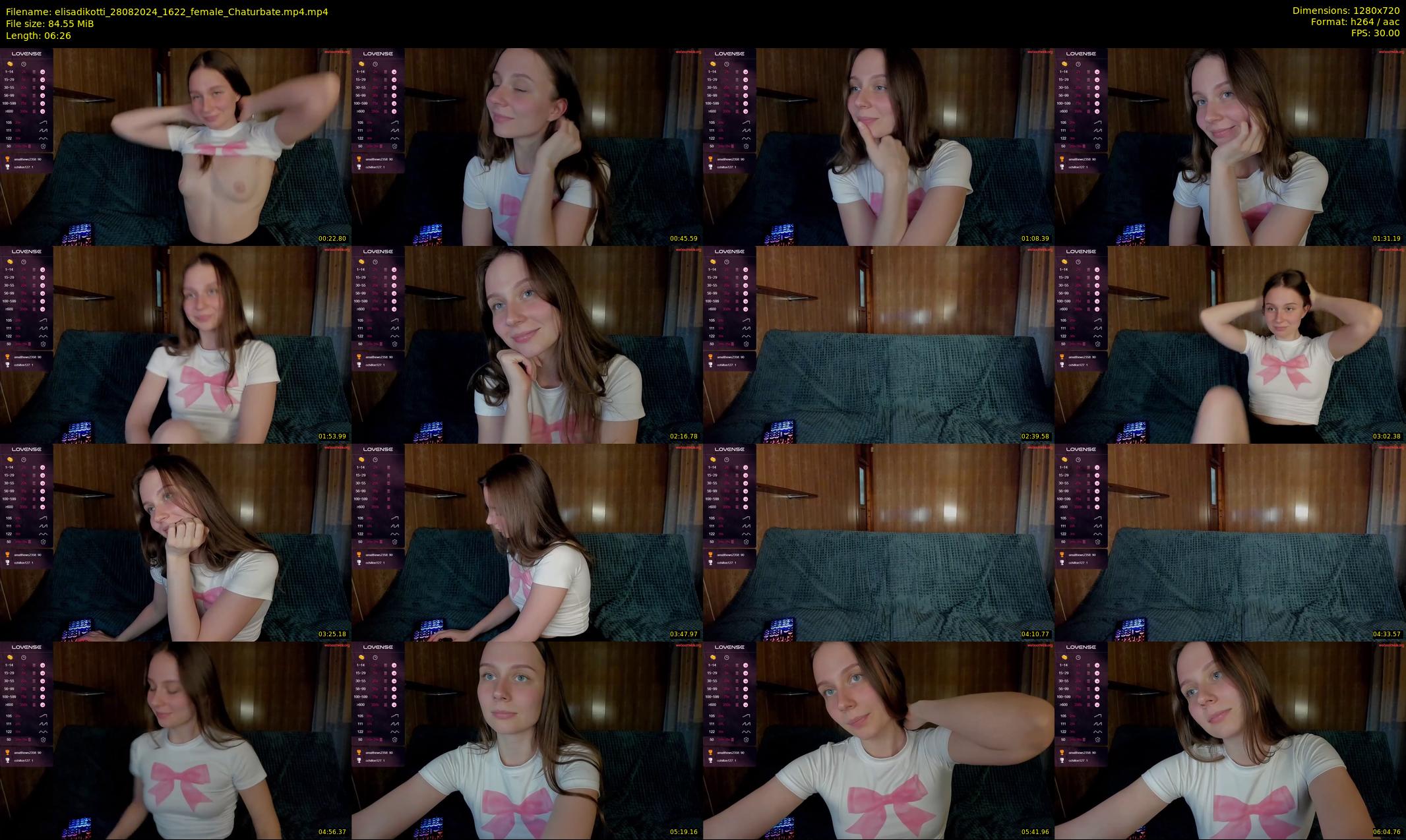 elisadikotti — 7 minute Chaturbate couple cam show recording, 720p, Aug 28, 2024