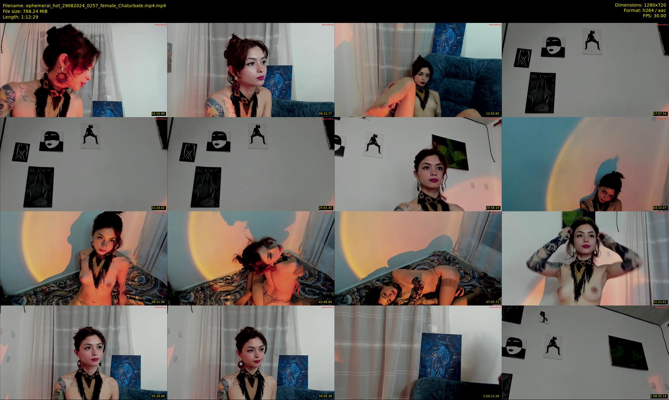 ephemeral_hot — 73 minute Chaturbate female cam show recording, 720p, Aug 29, 2024
