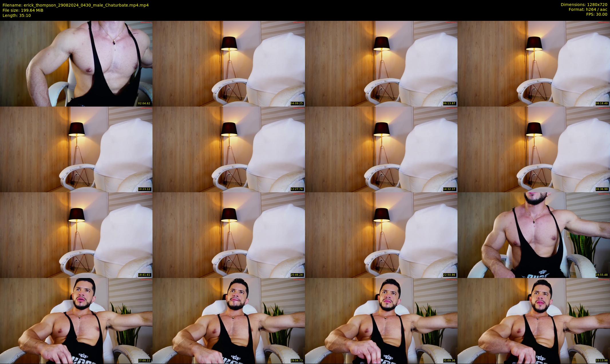 erick_thompson — 36 minute Chaturbate male cam show recording, 720p, Aug 29, 2024