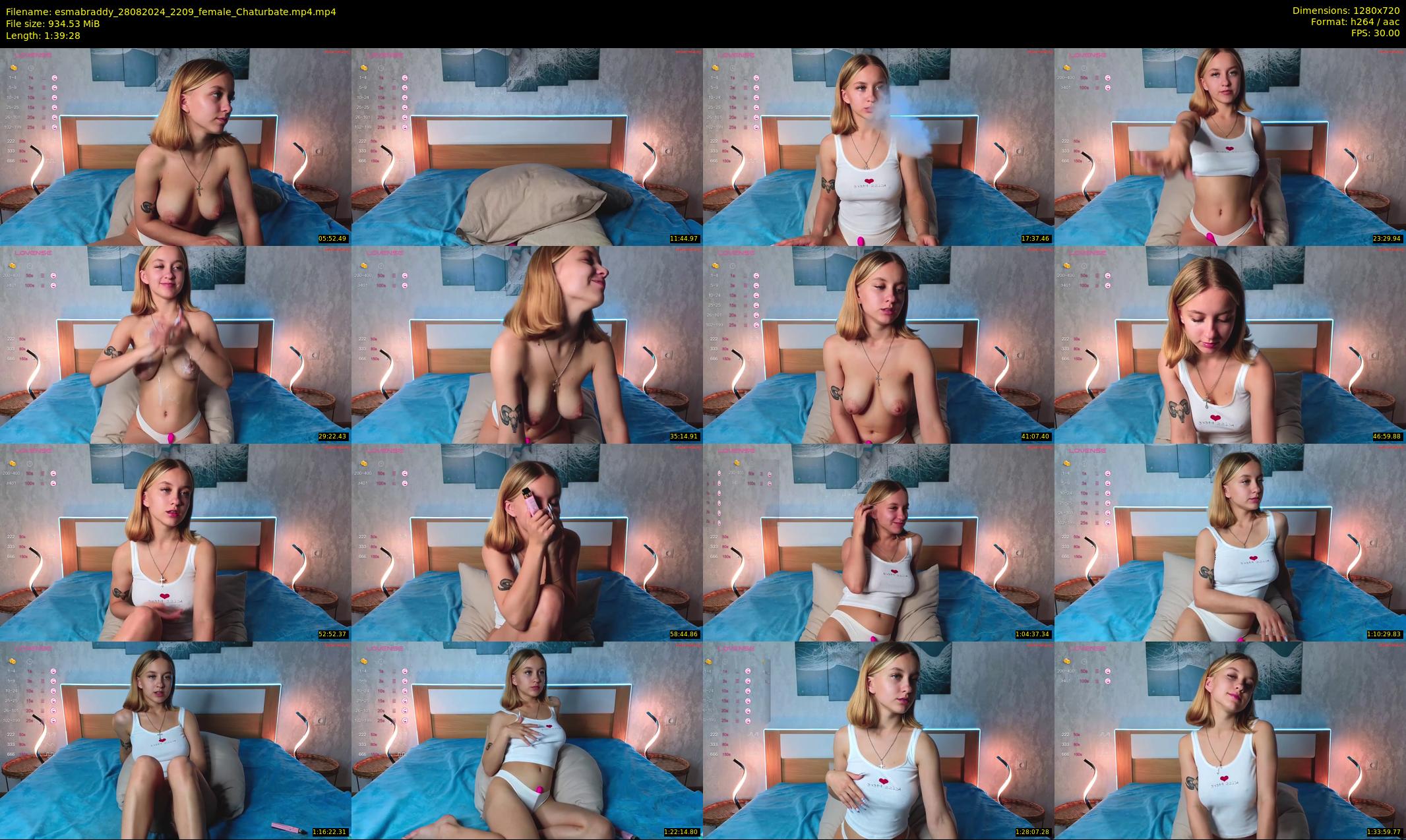 esmabraddy — 100 minute Chaturbate female cam show recording, 720p, Aug 28, 2024