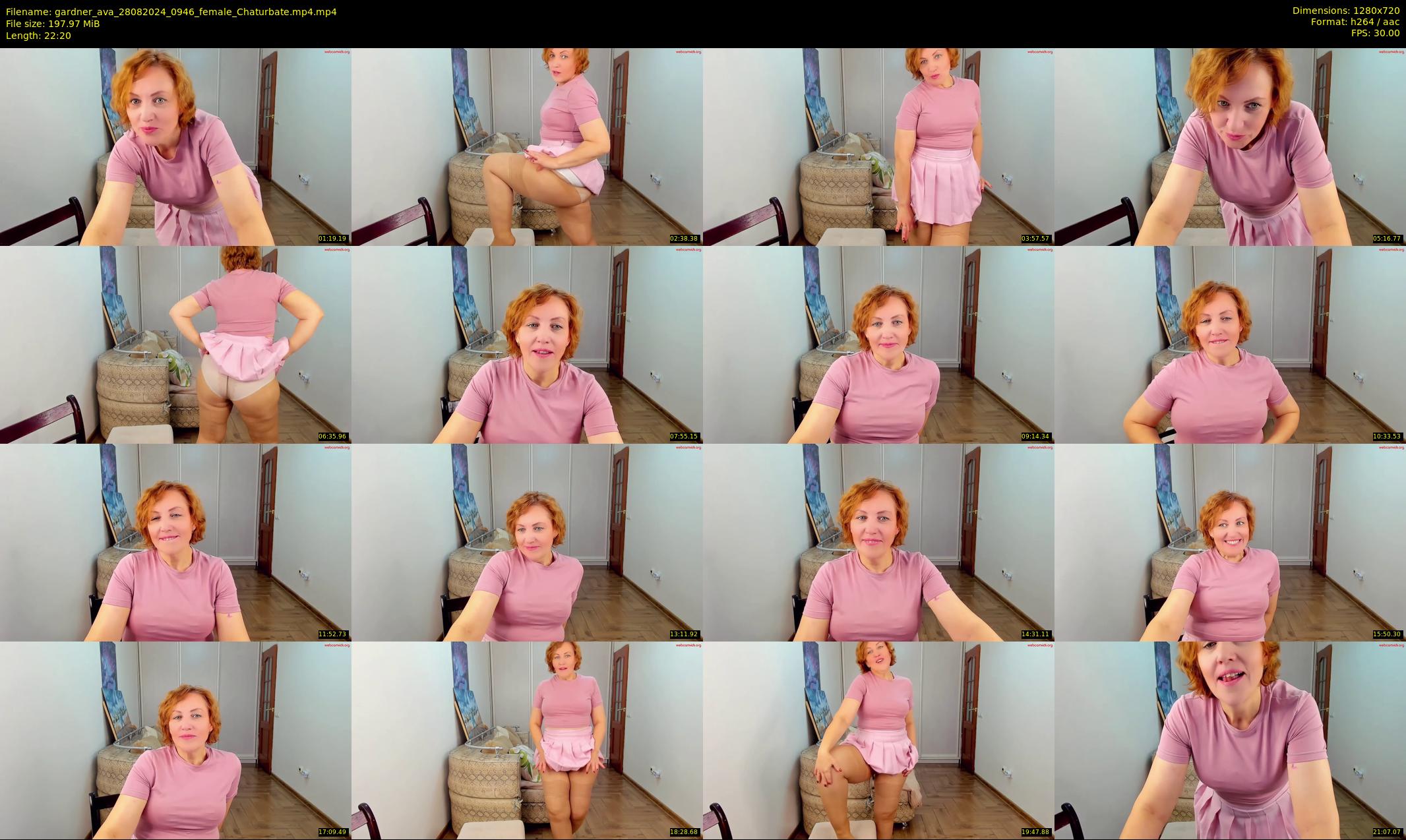gardner_ava — 23 minute Chaturbate female cam show recording, 720p, Aug 28, 2024