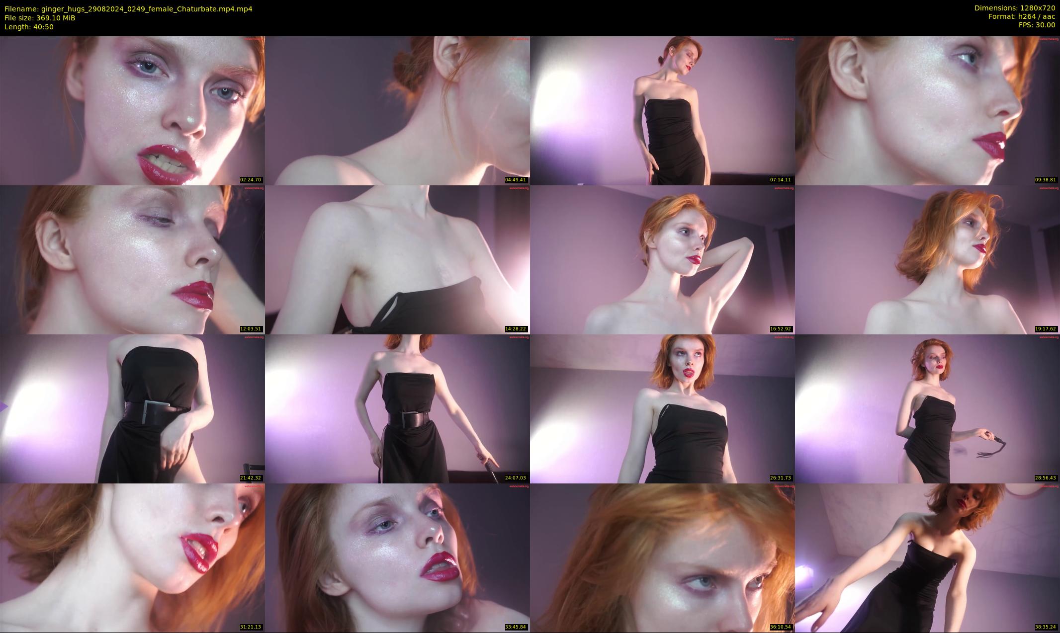 ginger_hugs — 41 minute Chaturbate female cam show recording, 720p, Aug 29, 2024