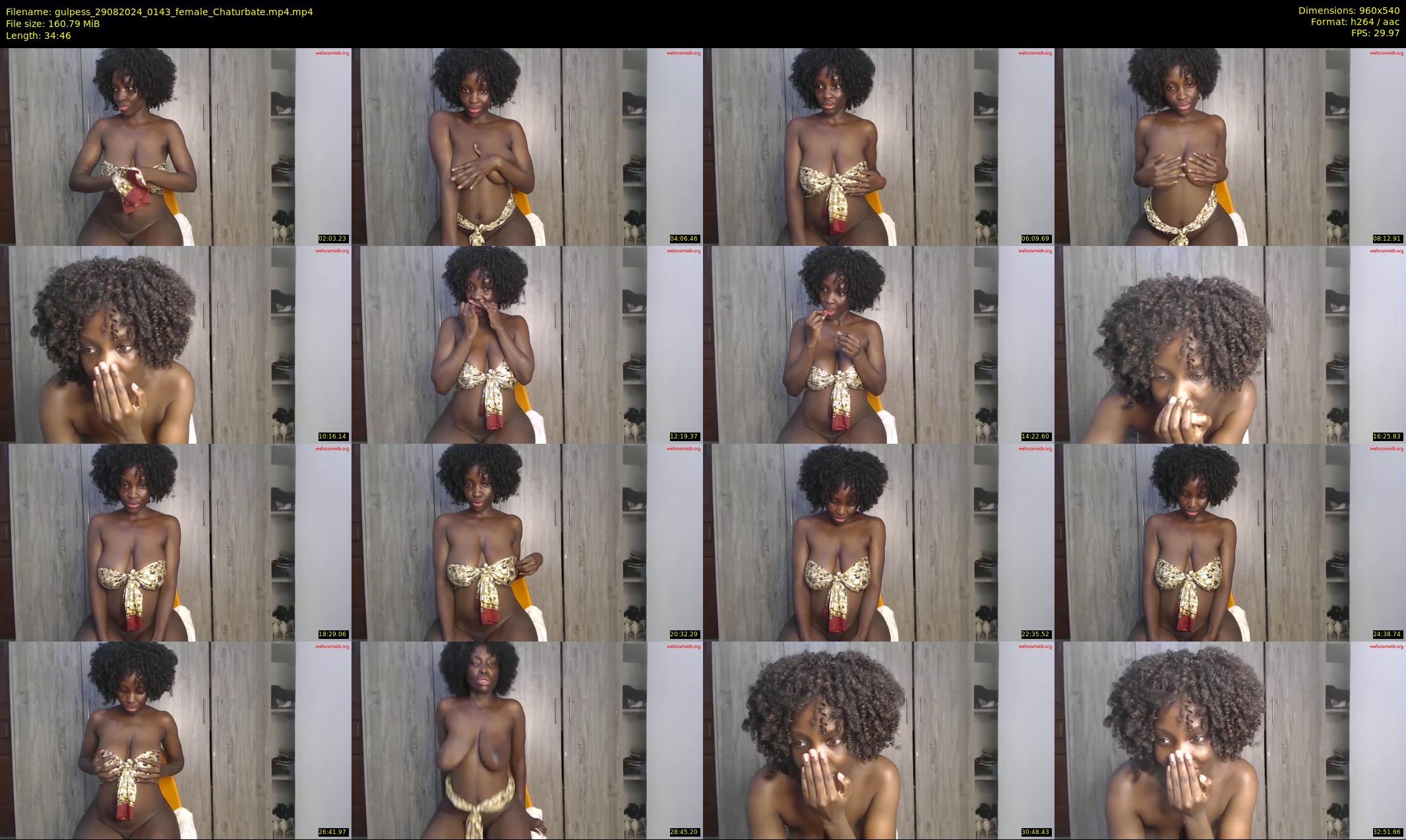 gulpess — 35 minute Chaturbate female cam show recording, 480p, Aug 29, 2024
