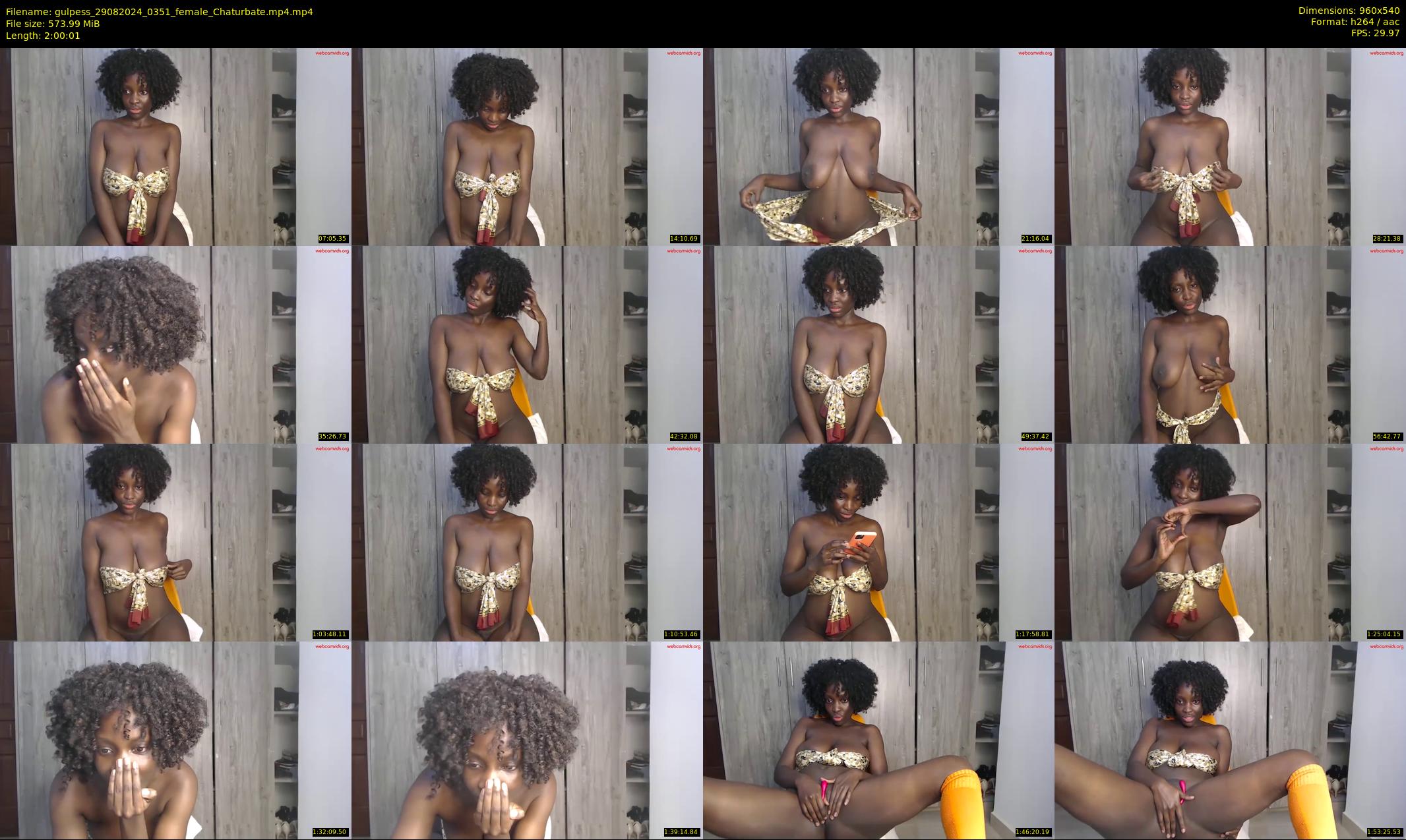 gulpess — 121 minute Chaturbate female cam show recording, 480p, Aug 29, 2024