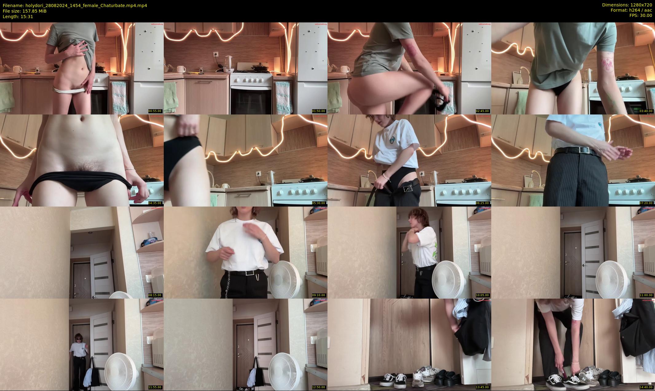 holydori — 16 minute Chaturbate female cam show recording, 720p, Aug 28, 2024