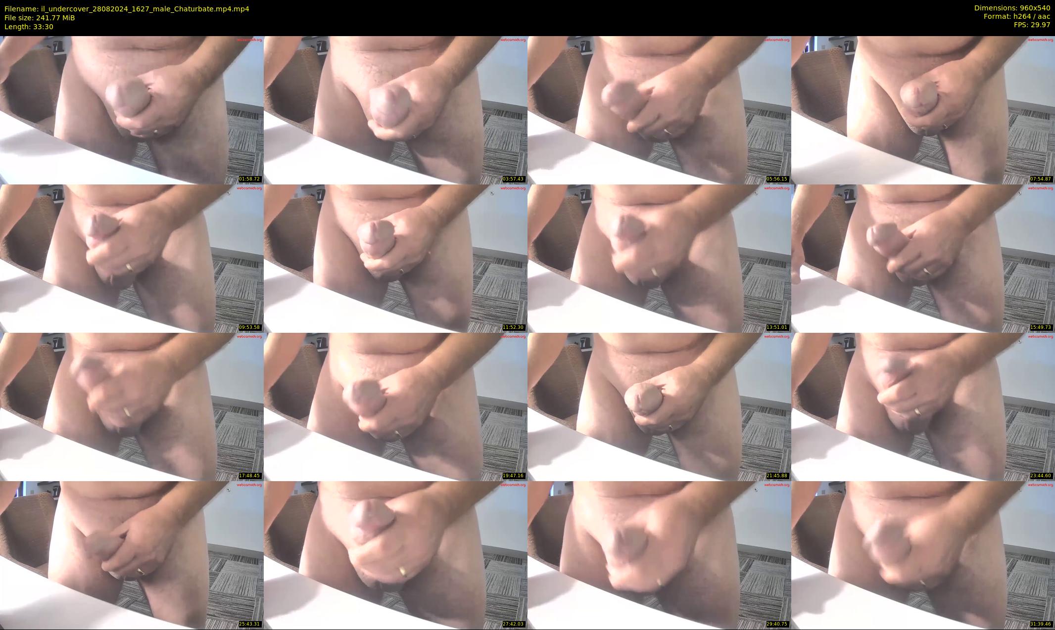 il_undercover — 34 minute Chaturbate male cam show recording, 480p, Aug 28, 2024