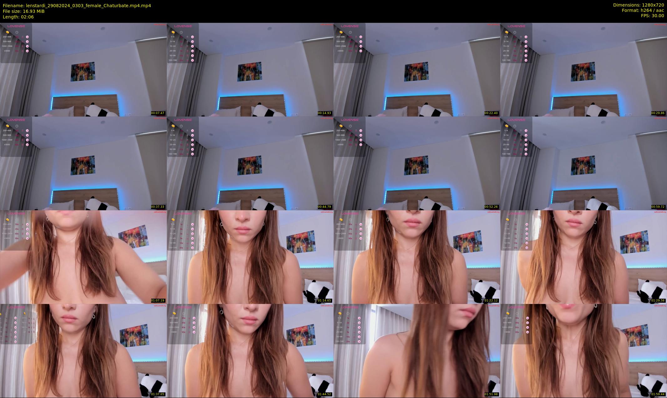 lenstardi — 3 minute Chaturbate female cam show recording, 720p, Aug 29, 2024