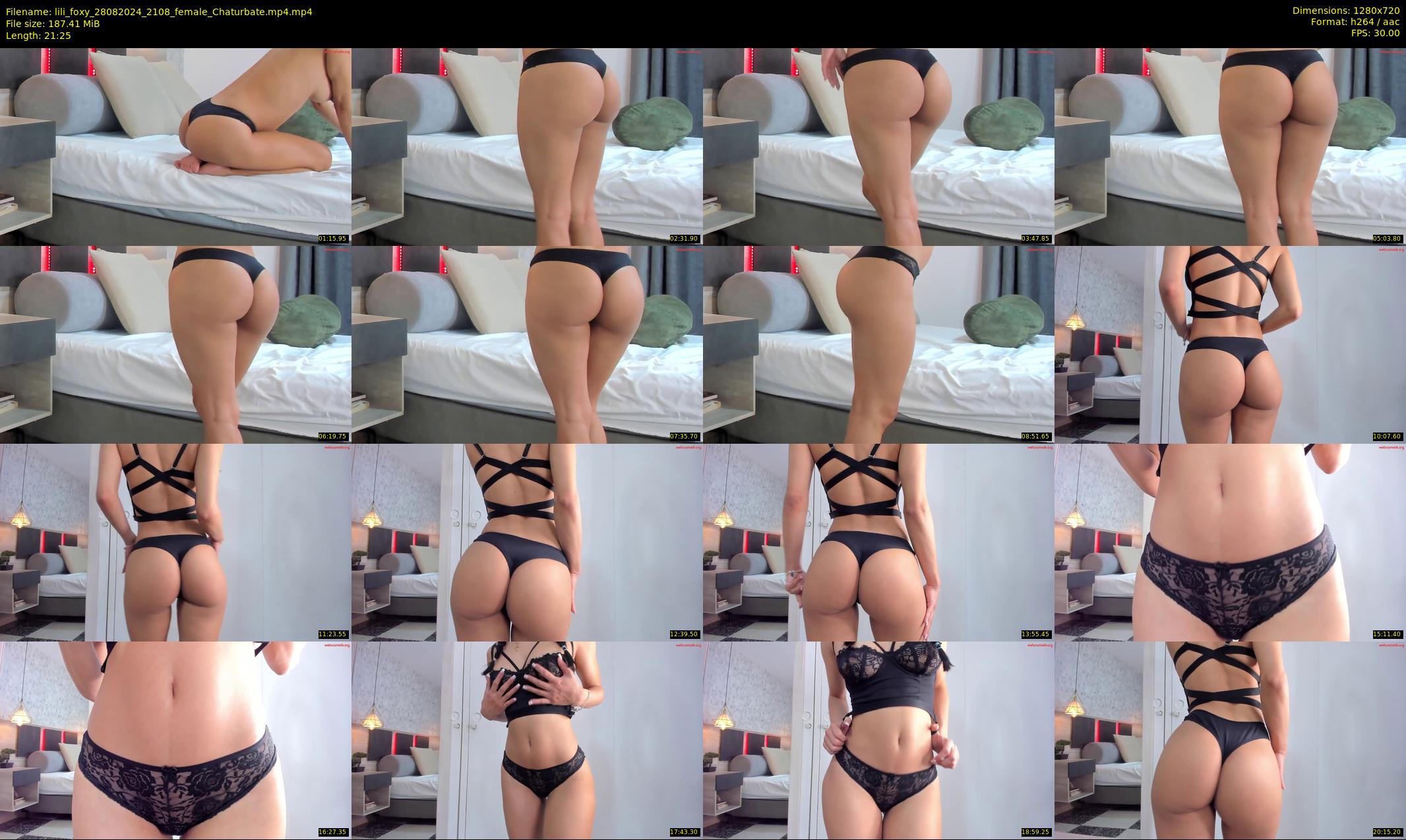 lili_foxy — 22 minute Chaturbate female cam show recording, 720p, Aug 28, 2024