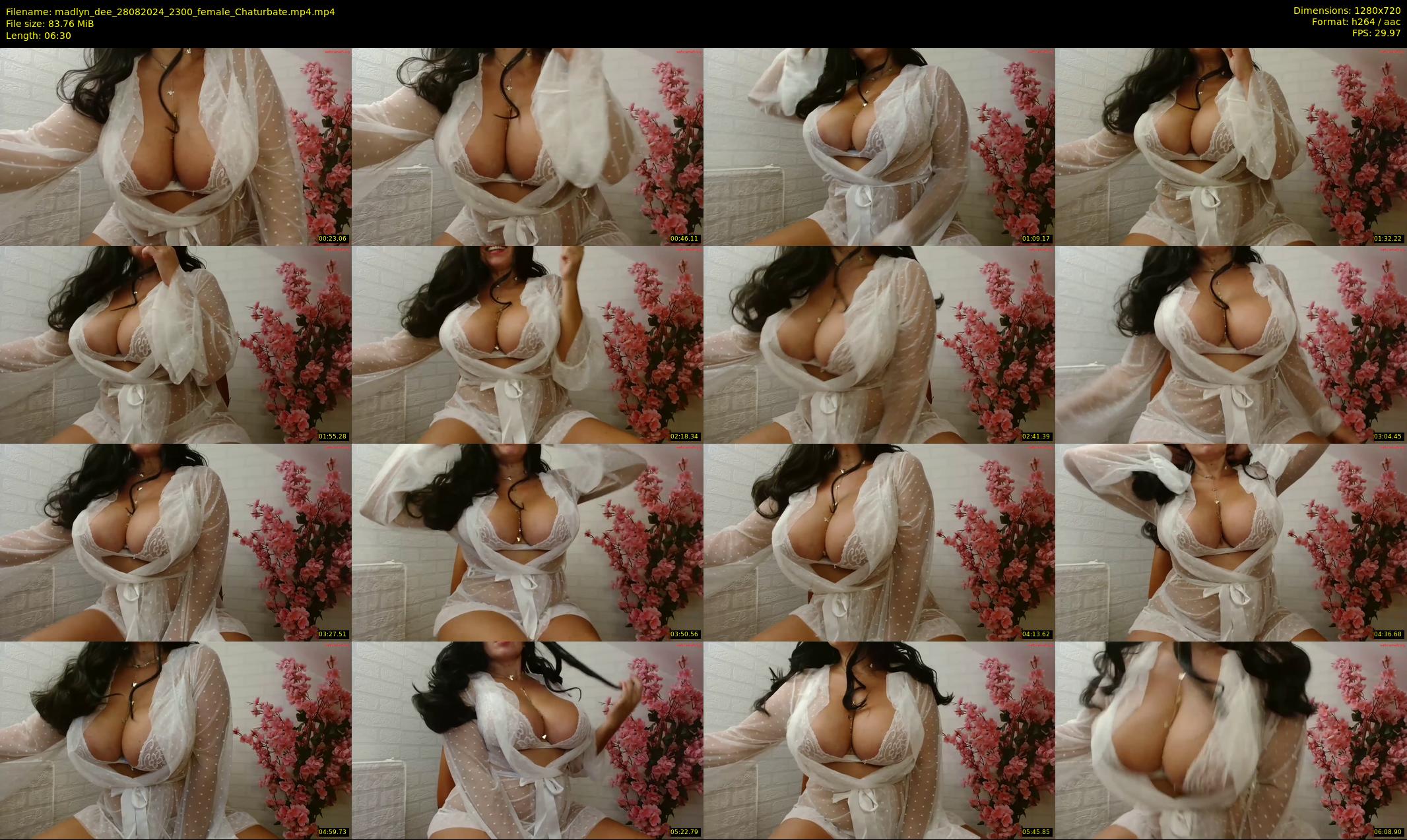 madlyn_dee — 7 minute Chaturbate female cam show recording, 720p, Aug 28, 2024