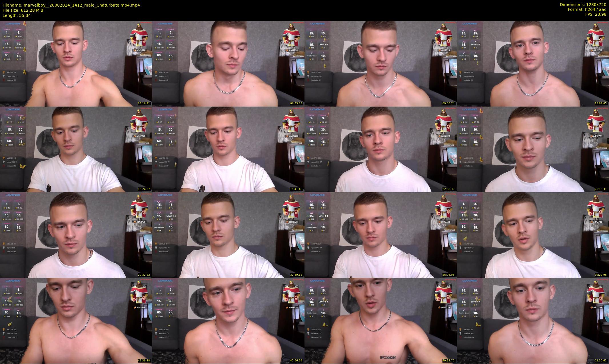 marvelboy_ — 56 minute Chaturbate male cam show recording, 720p, Aug 28, 2024