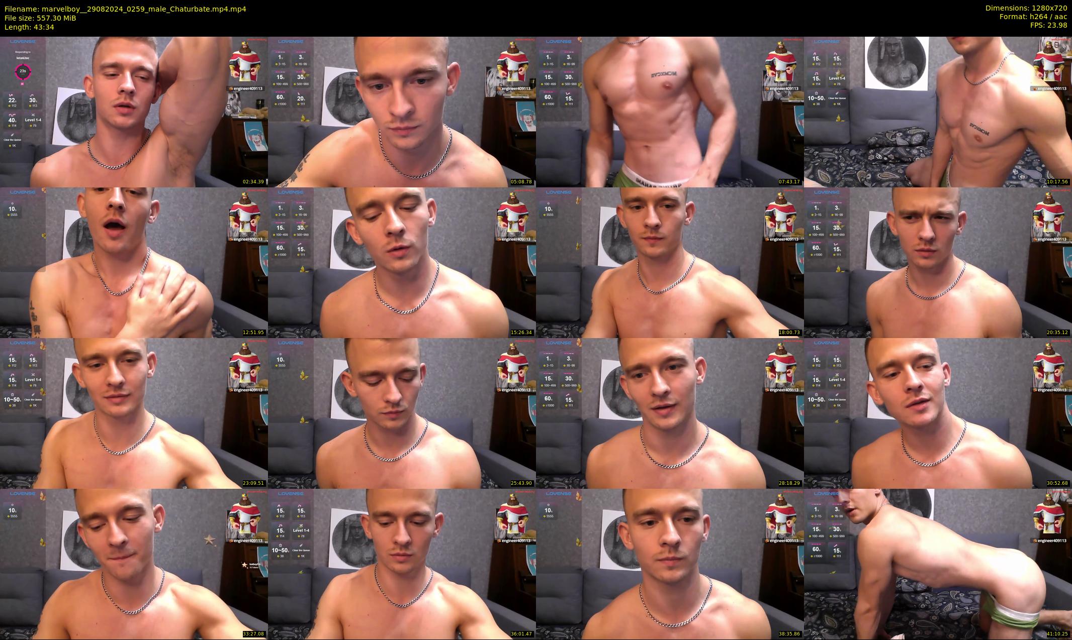 marvelboy_ — 44 minute Chaturbate male cam show recording, 720p, Aug 29, 2024