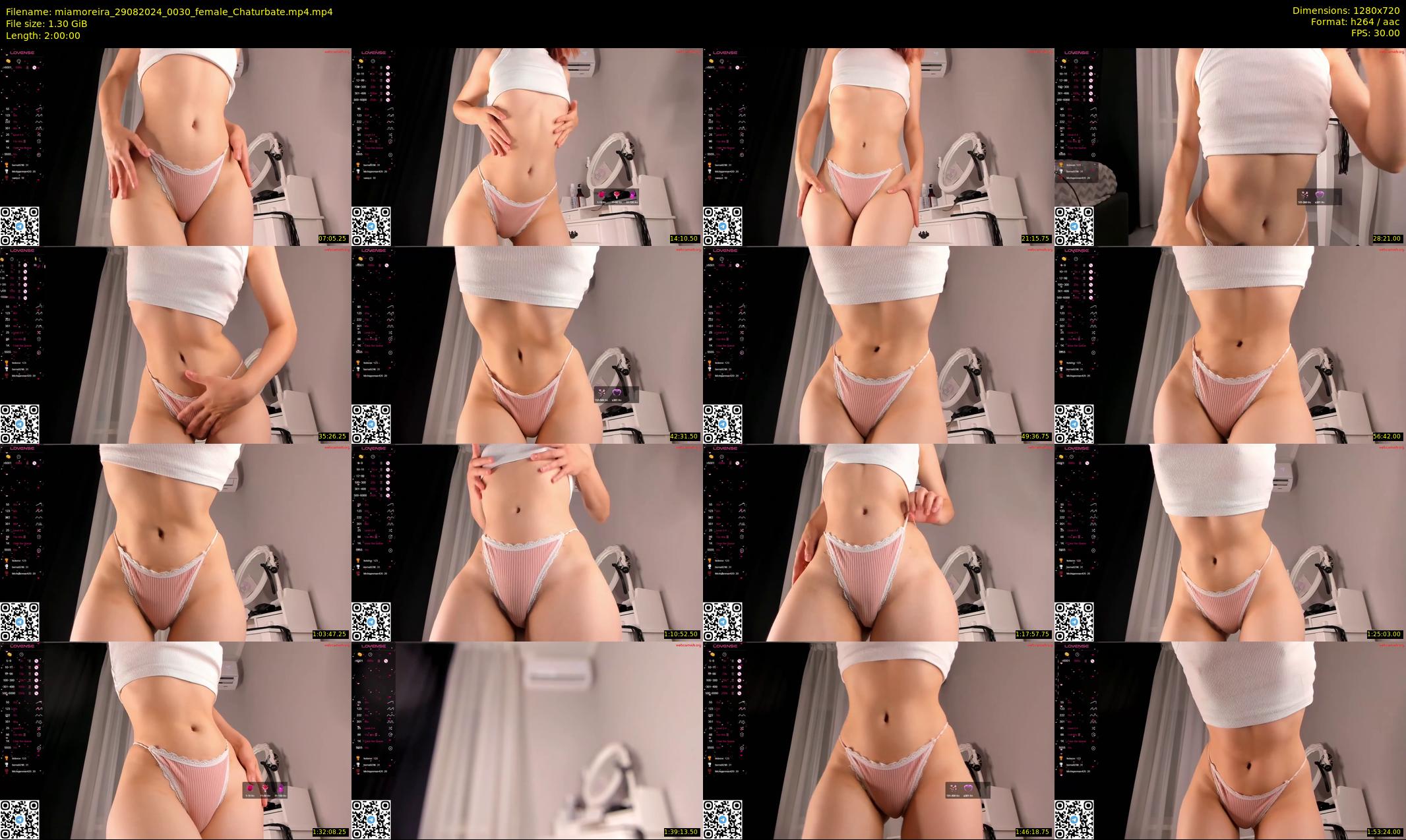 miamoreira — 120 minute Chaturbate female cam show recording, 720p, Aug 29, 2024
