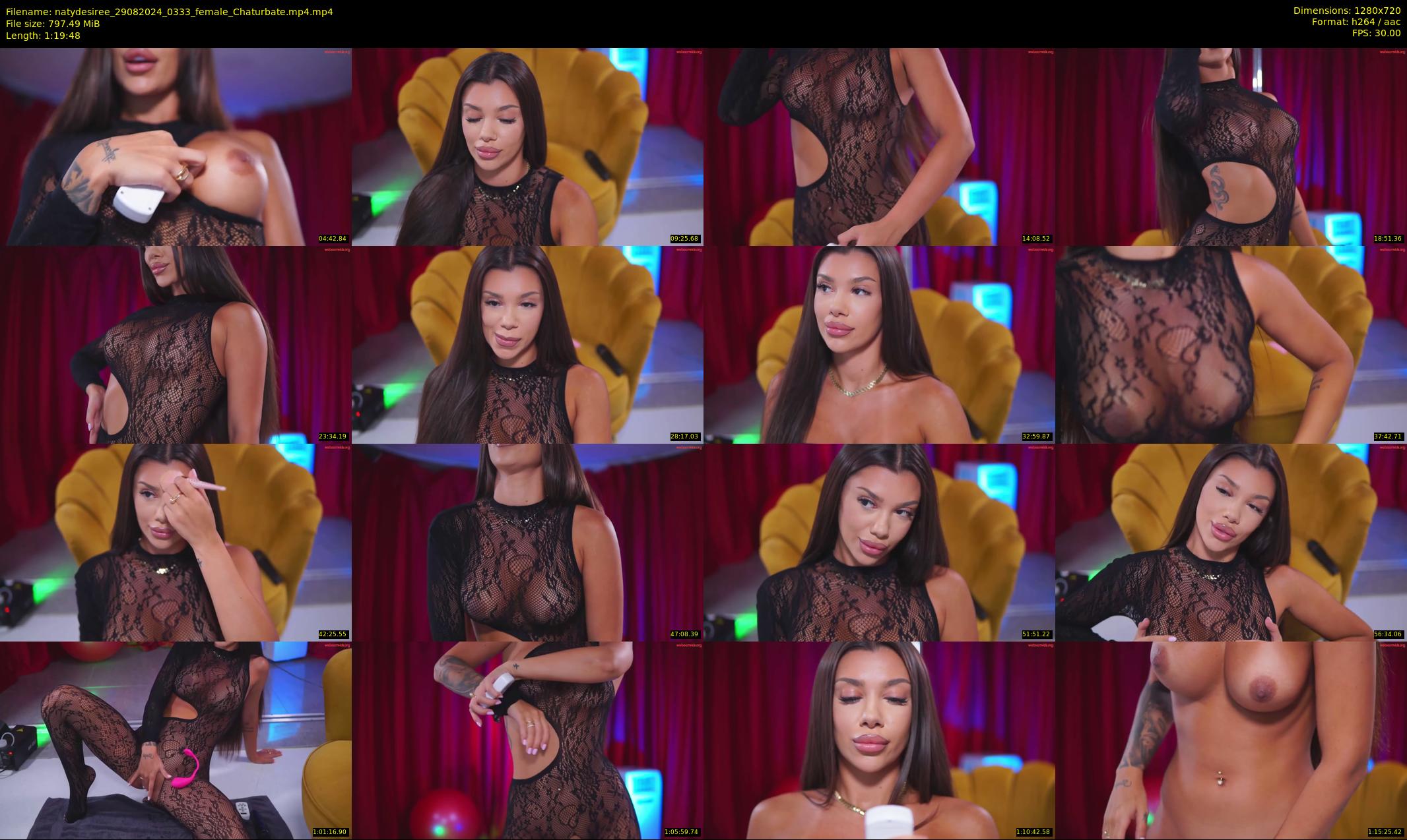 natydesiree — 80 minute Chaturbate female cam show recording, 720p, Aug 29, 2024