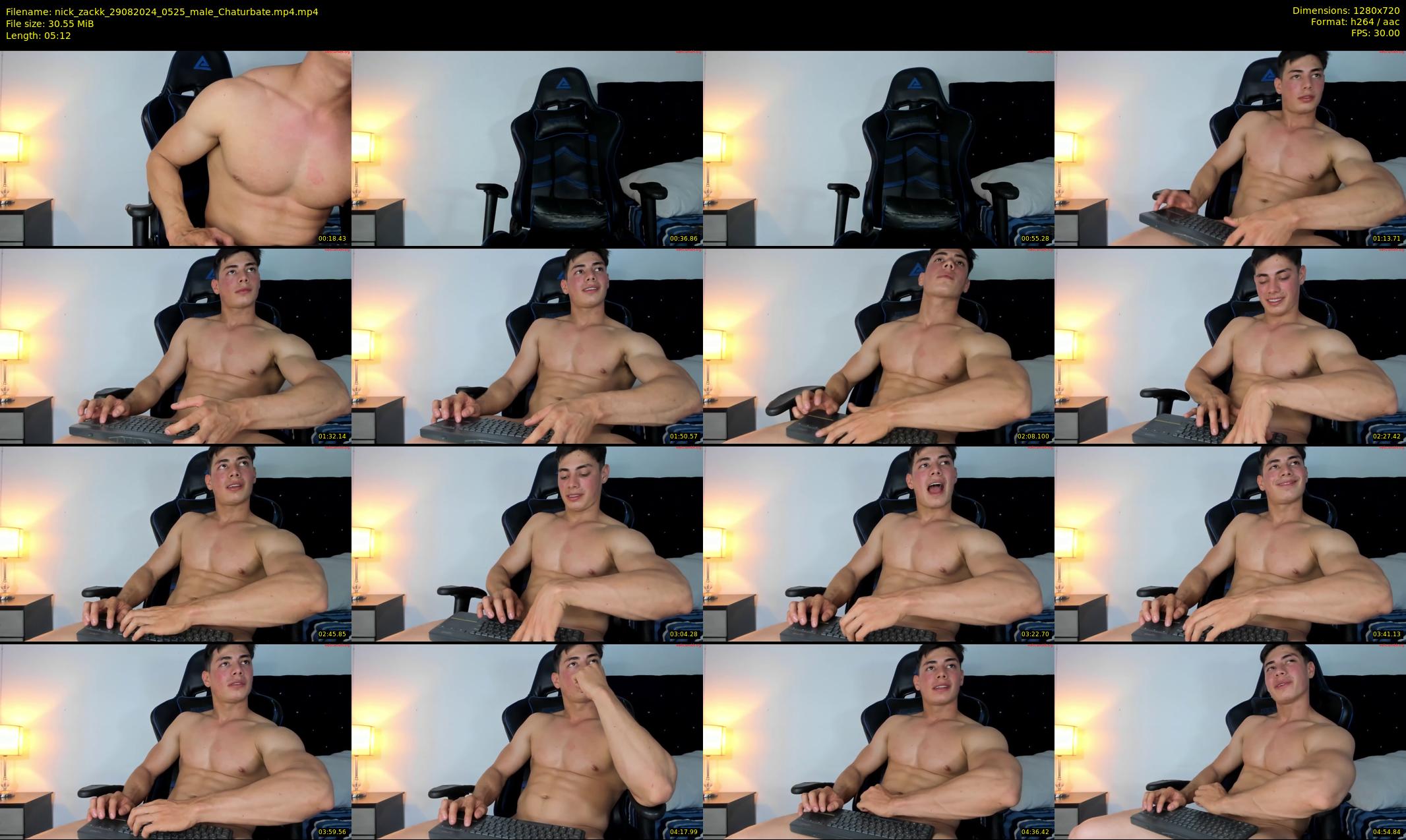 nick_zackk — 6 minute Chaturbate male cam show recording, 720p, Aug 29, 2024