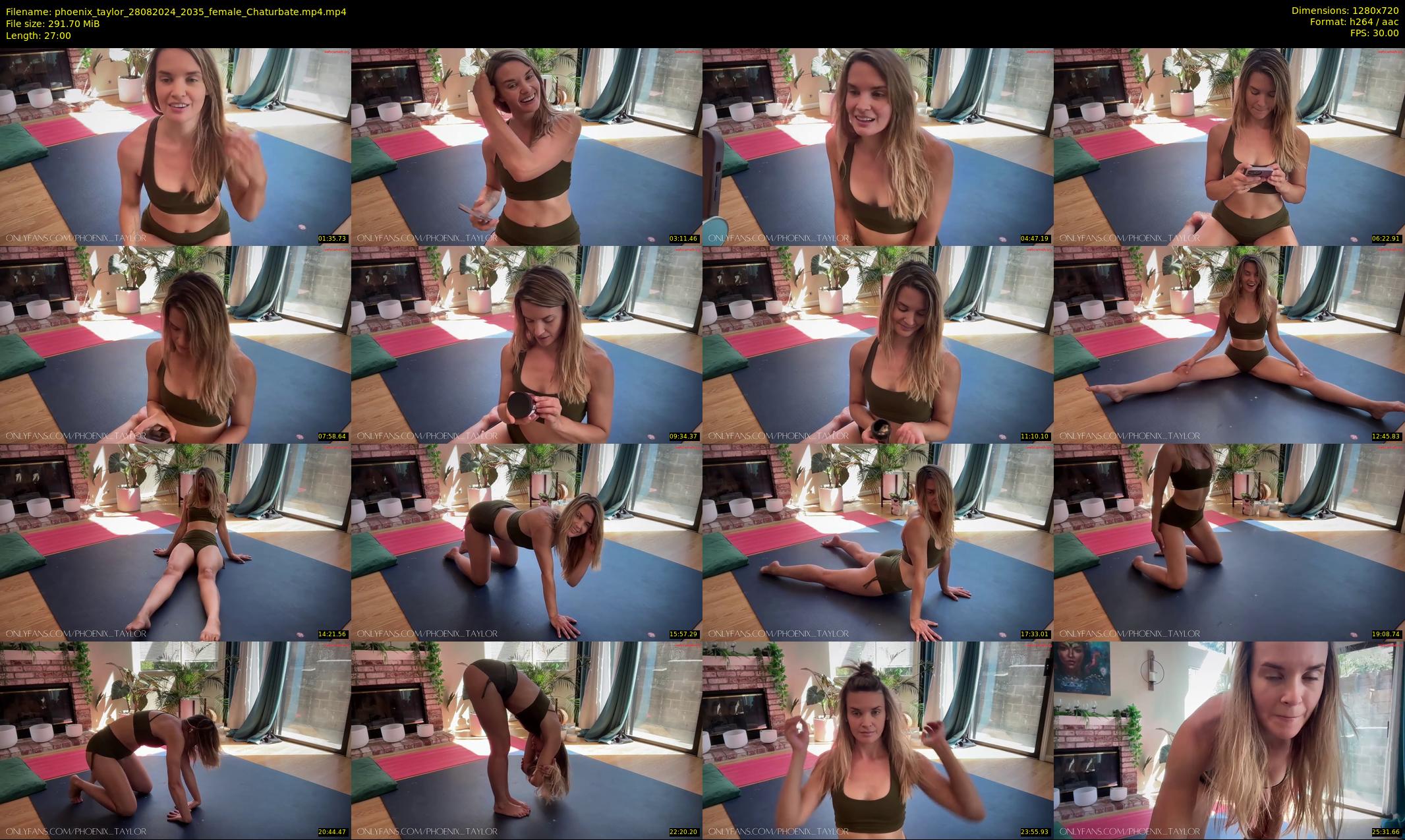 phoenix_taylor — 27 minute Chaturbate female cam show recording, 720p, Aug 28, 2024