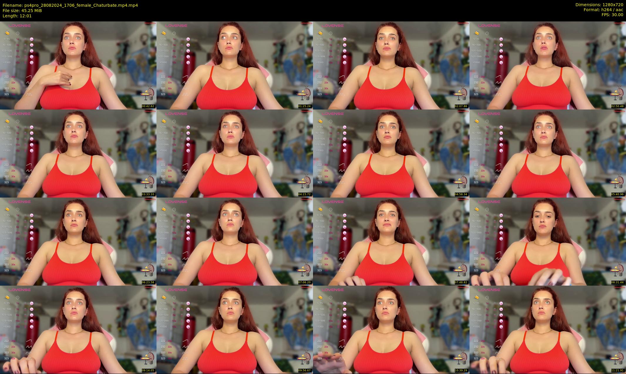 ps4pro — 13 minute Chaturbate female cam show recording, 720p, Aug 28, 2024