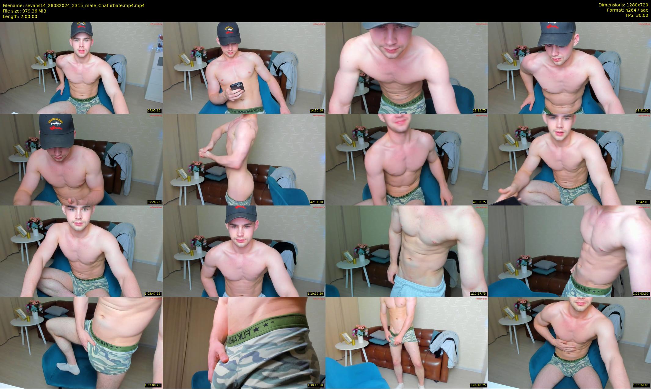 sevans14 — 120 minute Chaturbate male cam show recording, 720p, Aug 28, 2024