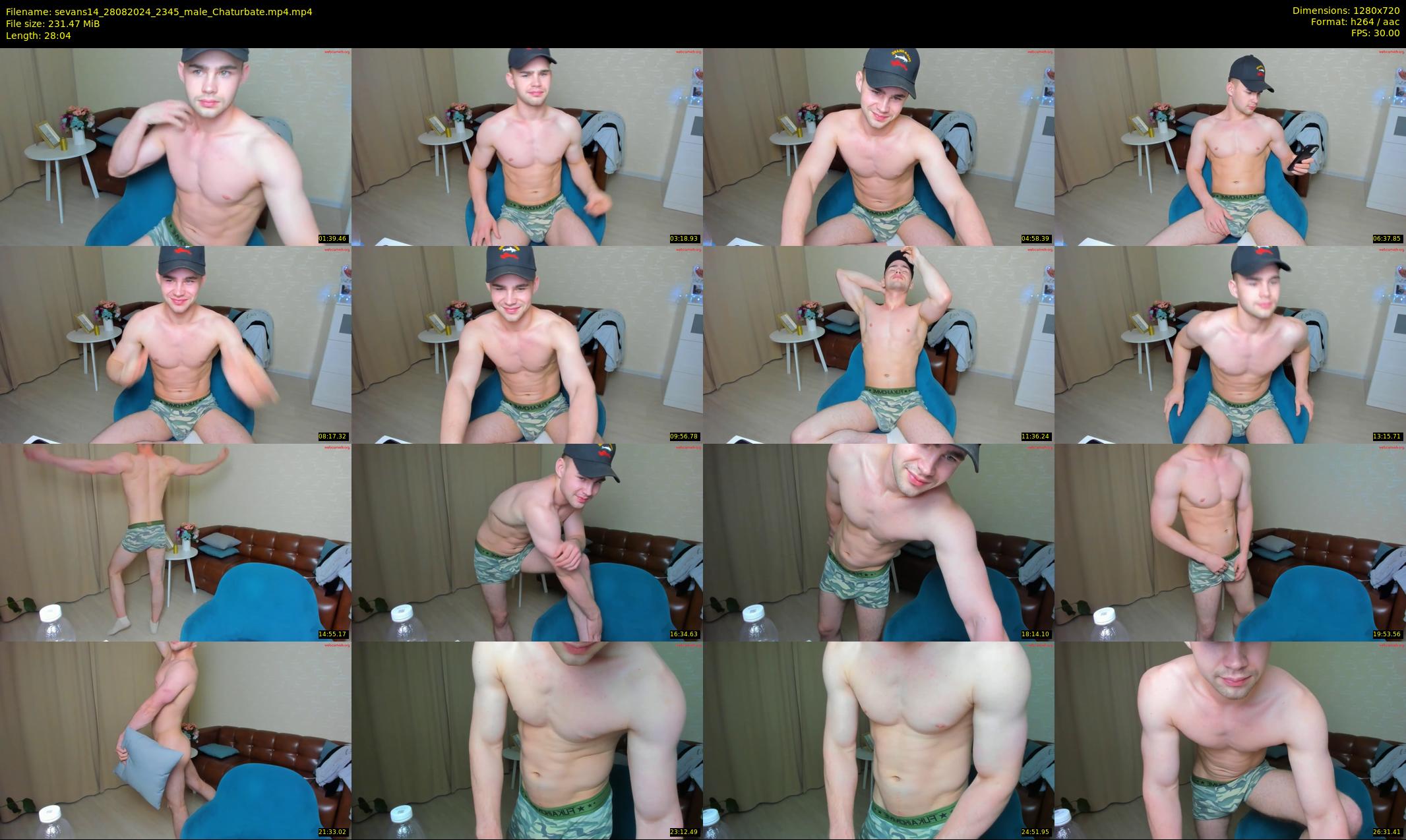 sevans14 — 29 minute Chaturbate male cam show recording, 720p, Aug 28, 2024