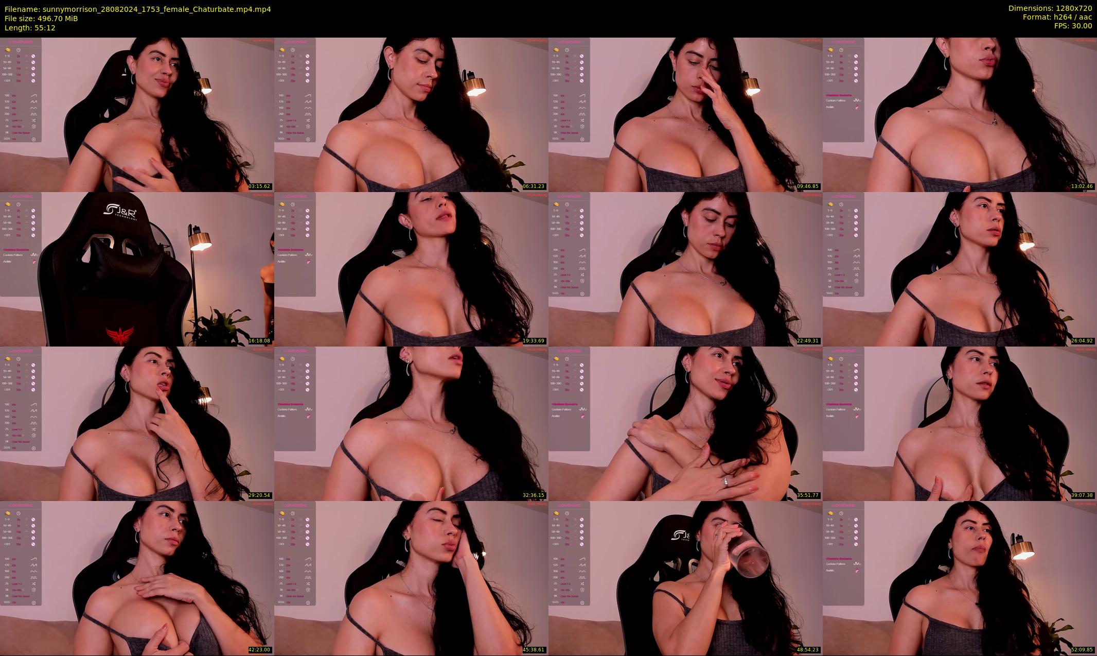 sunnymorrison — 56 minute Chaturbate female cam show recording, 720p, Aug 28, 2024