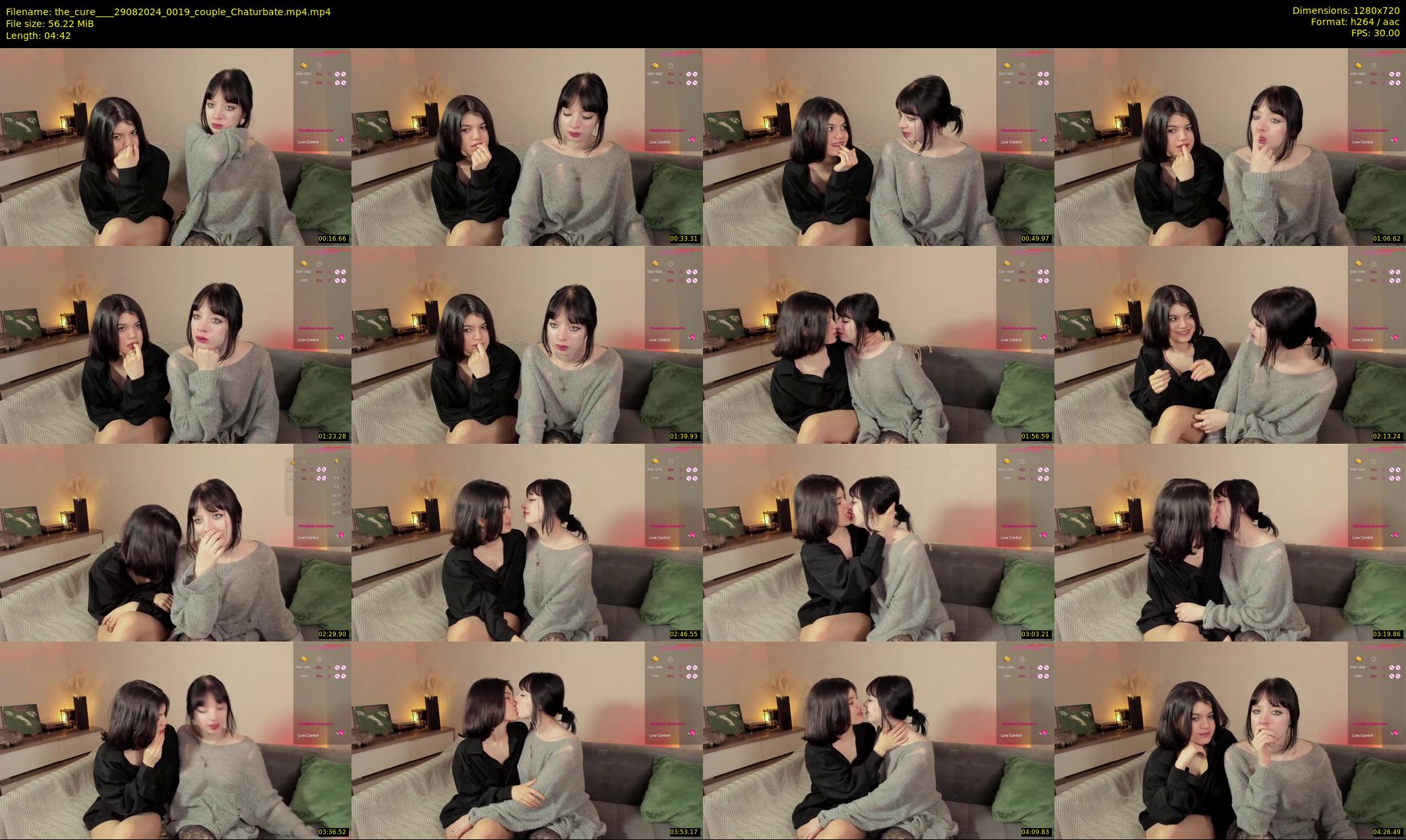 the_cure___ — 5 minute Chaturbate couple cam show recording, 720p, Aug 29, 2024