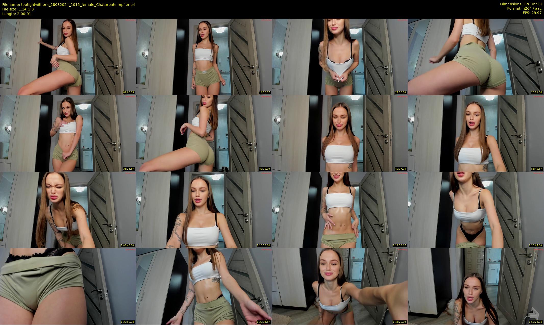 tootightwithbra — 121 minute Chaturbate female cam show recording, 720p, Aug 28, 2024