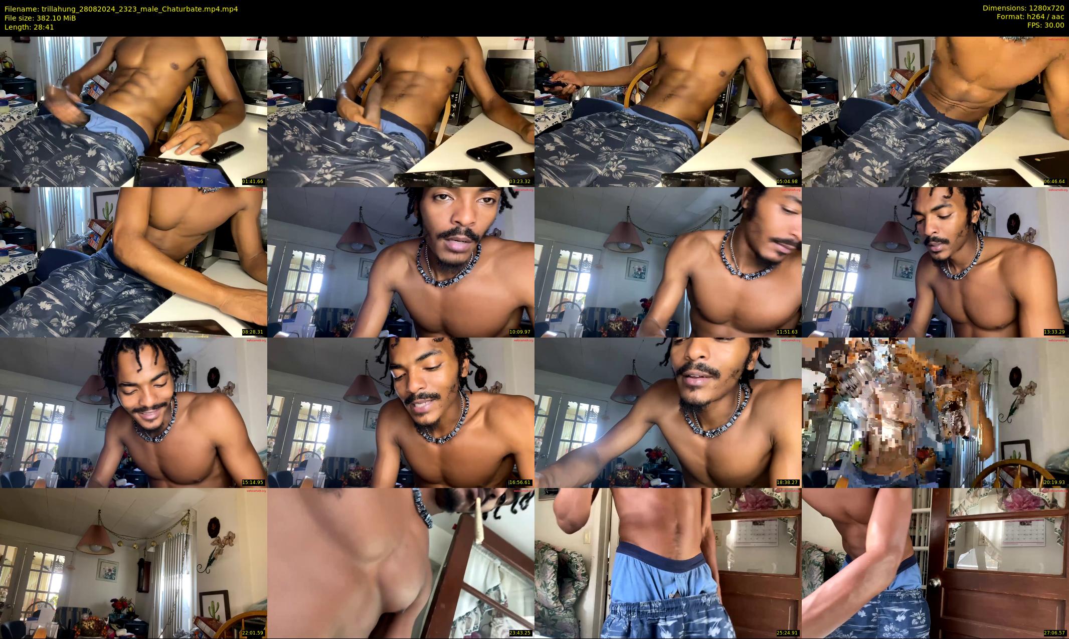 trillahung — 29 minute Chaturbate male cam show recording, 720p, Aug 28, 2024