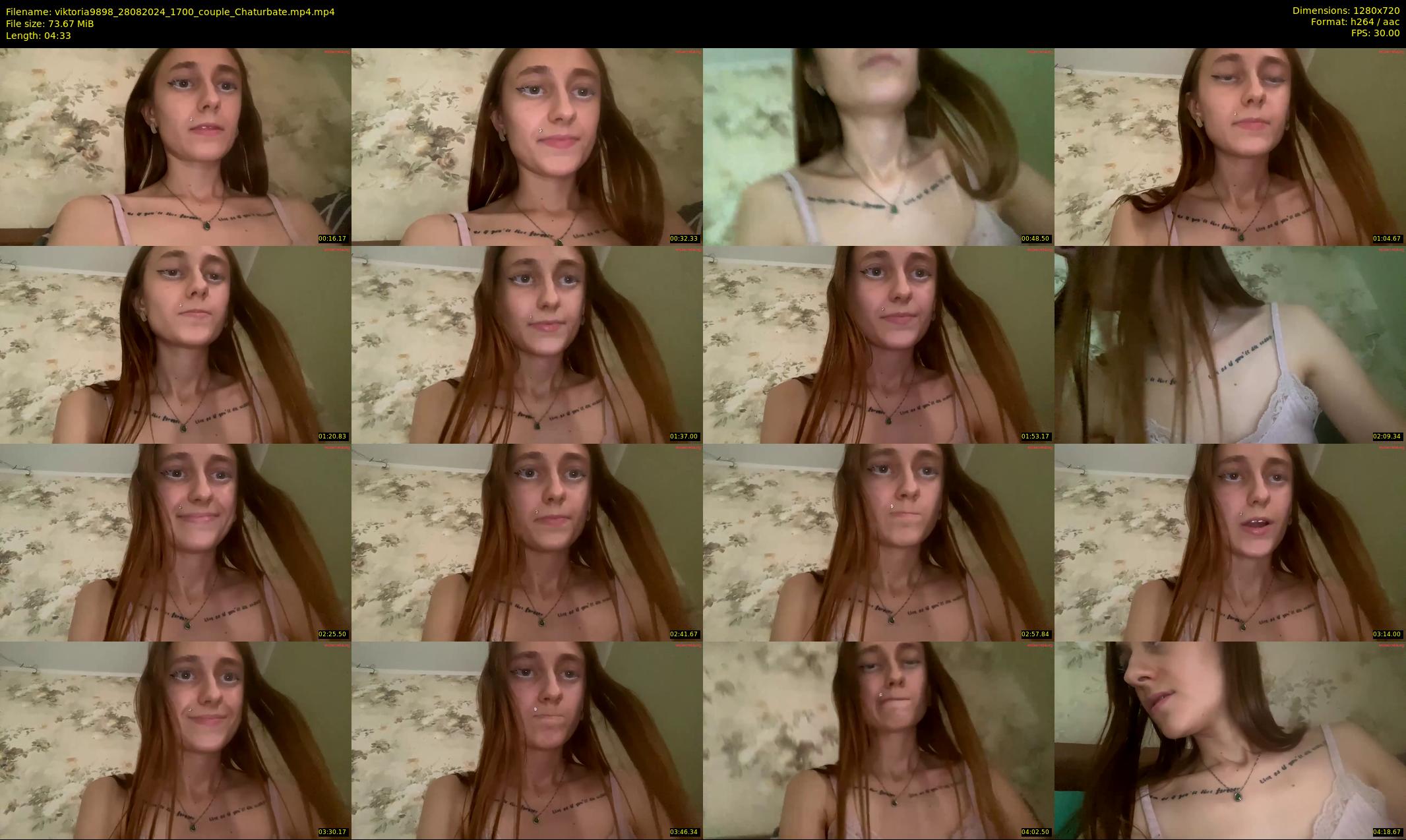 viktoria9898 — 5 minute Chaturbate couple cam show recording, 720p, Aug 28, 2024
