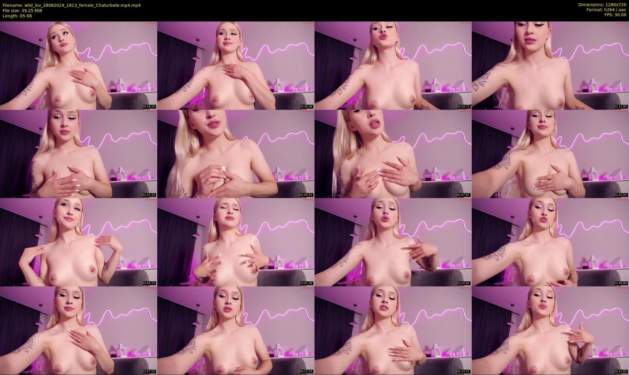 wild_lov — 6 minute Chaturbate female cam show recording, 720p, Aug 28, 2024