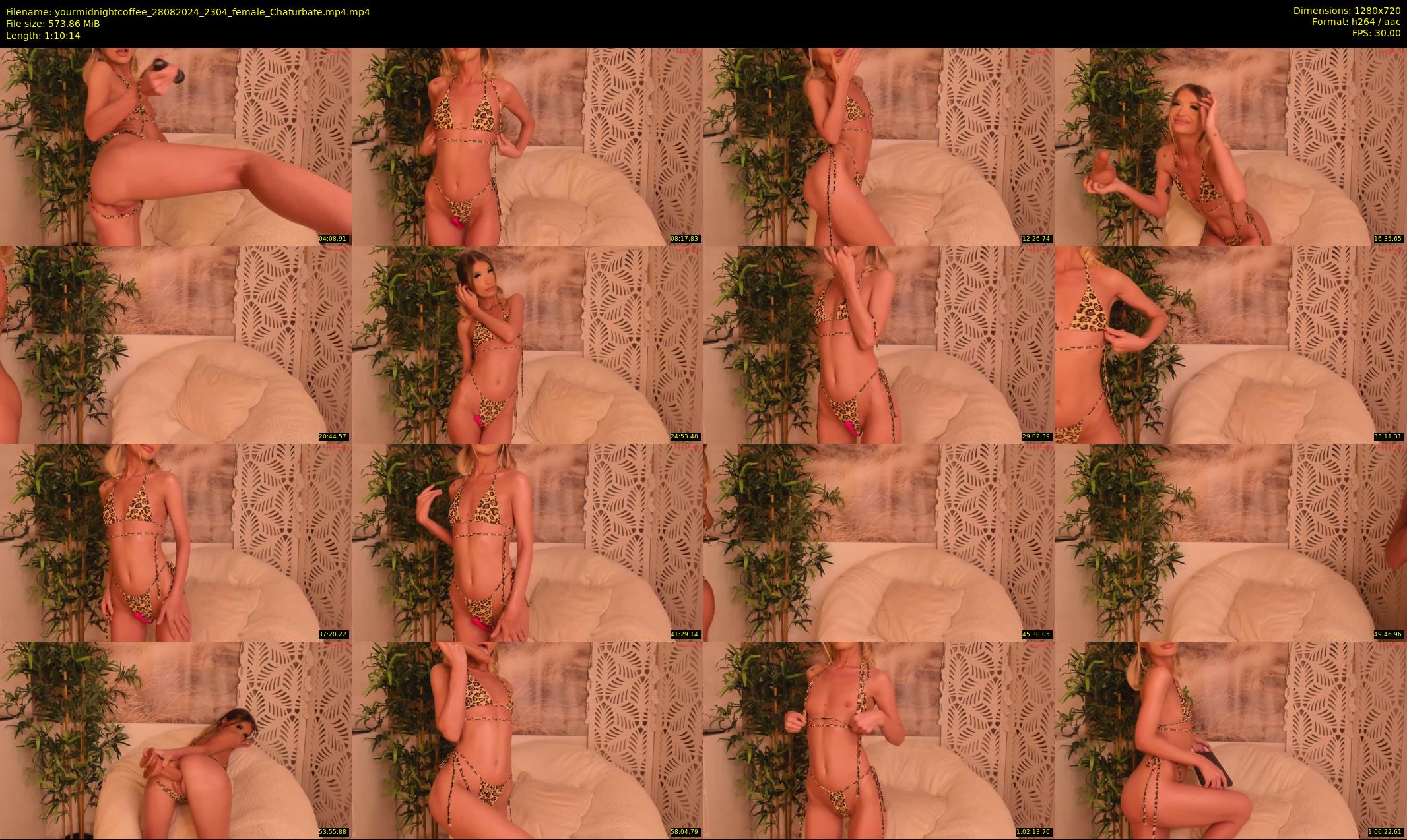 yourmidnightcoffee — 71 minute Chaturbate female cam show recording, 720p, Aug 28, 2024