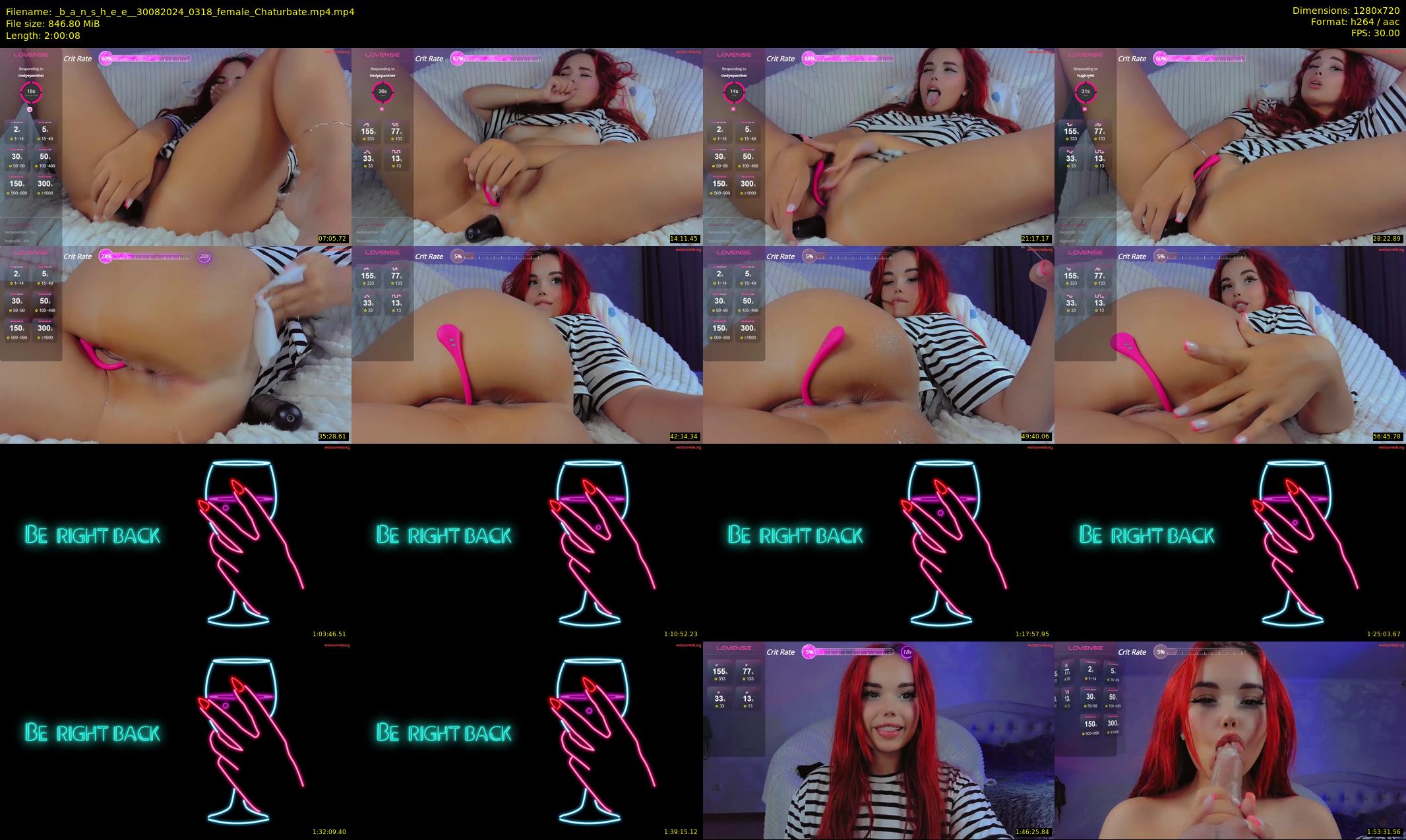 _b_a_n_s_h_e_e_ — 121 minute Chaturbate female cam show recording, 720p, Aug 30, 2024