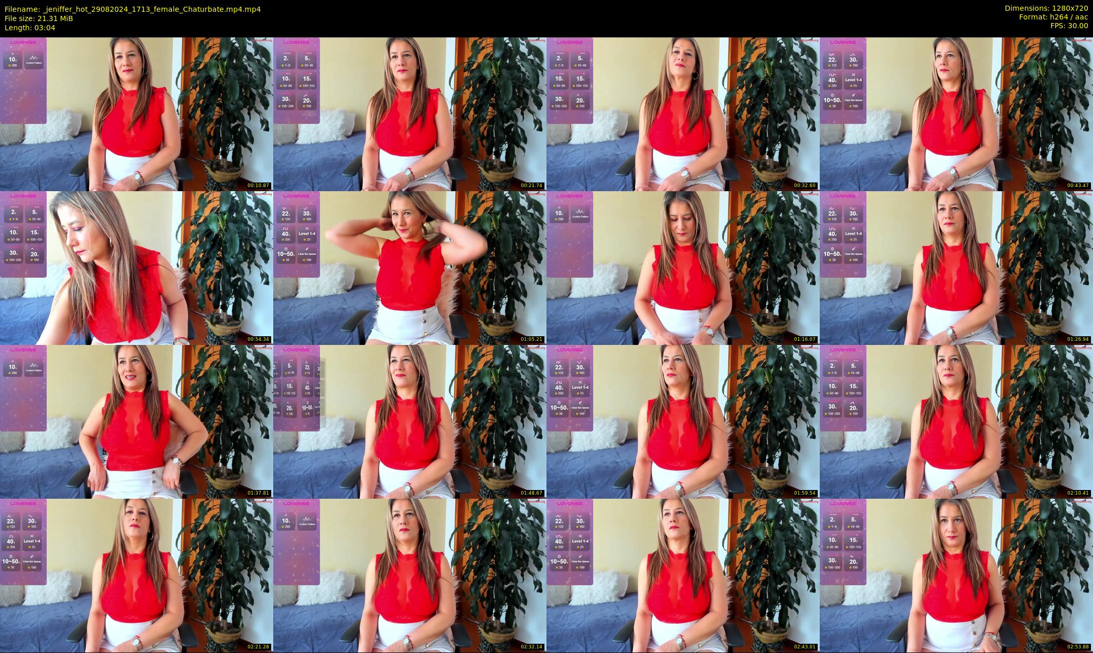 _jeniffer_hot — 4 minute Chaturbate female cam show recording, 720p, Aug 29, 2024