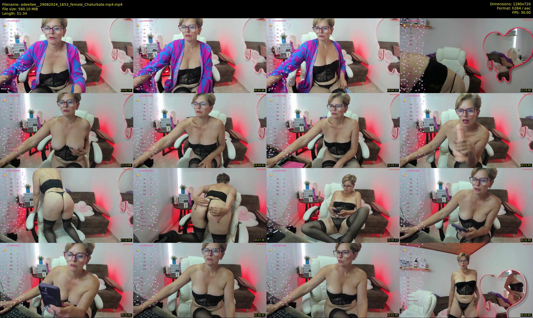 adeellee_ — 52 minute Chaturbate female cam show recording, 720p, Aug 29, 2024