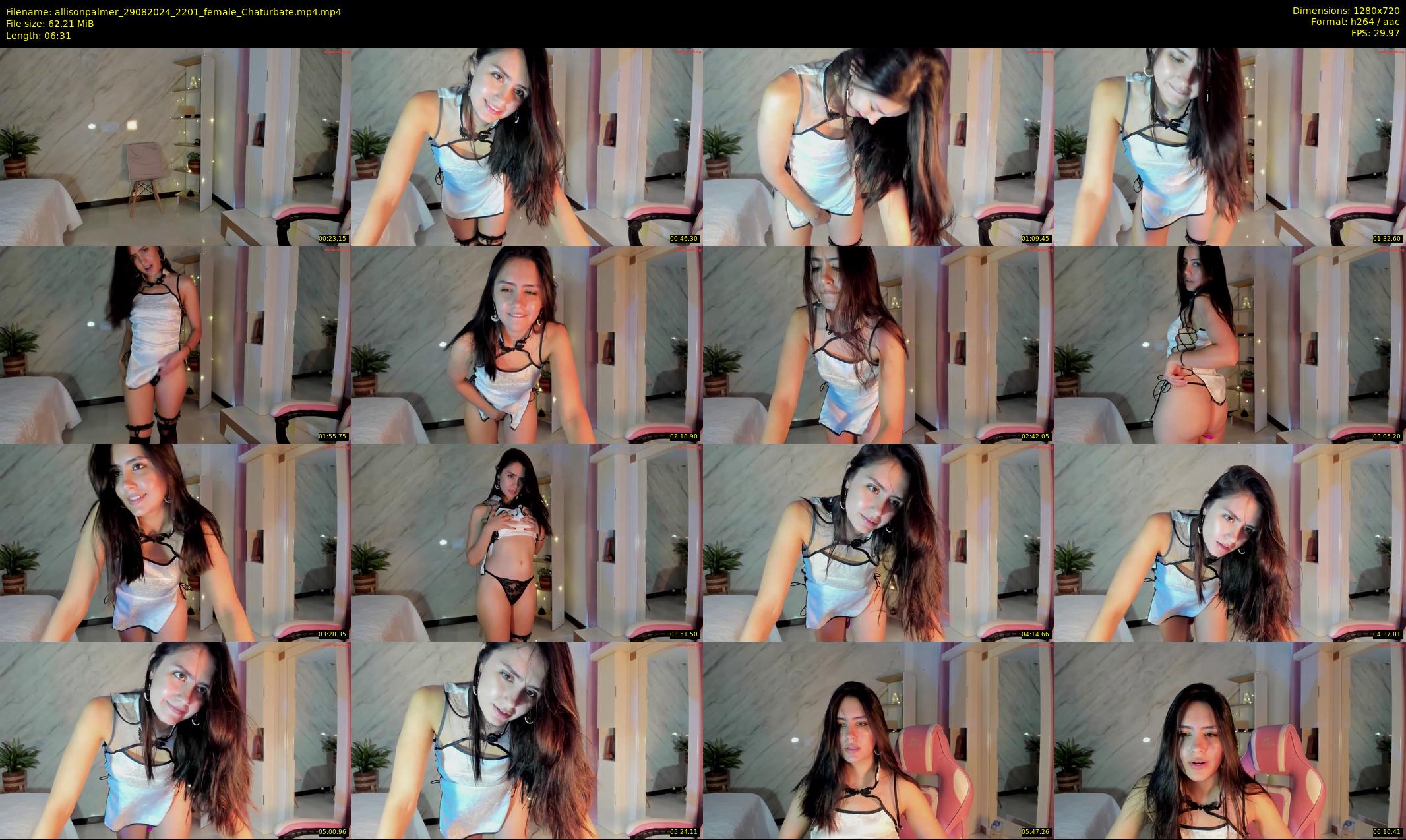allisonpalmer — 7 minute Chaturbate female cam show recording, 720p, Aug 29, 2024
