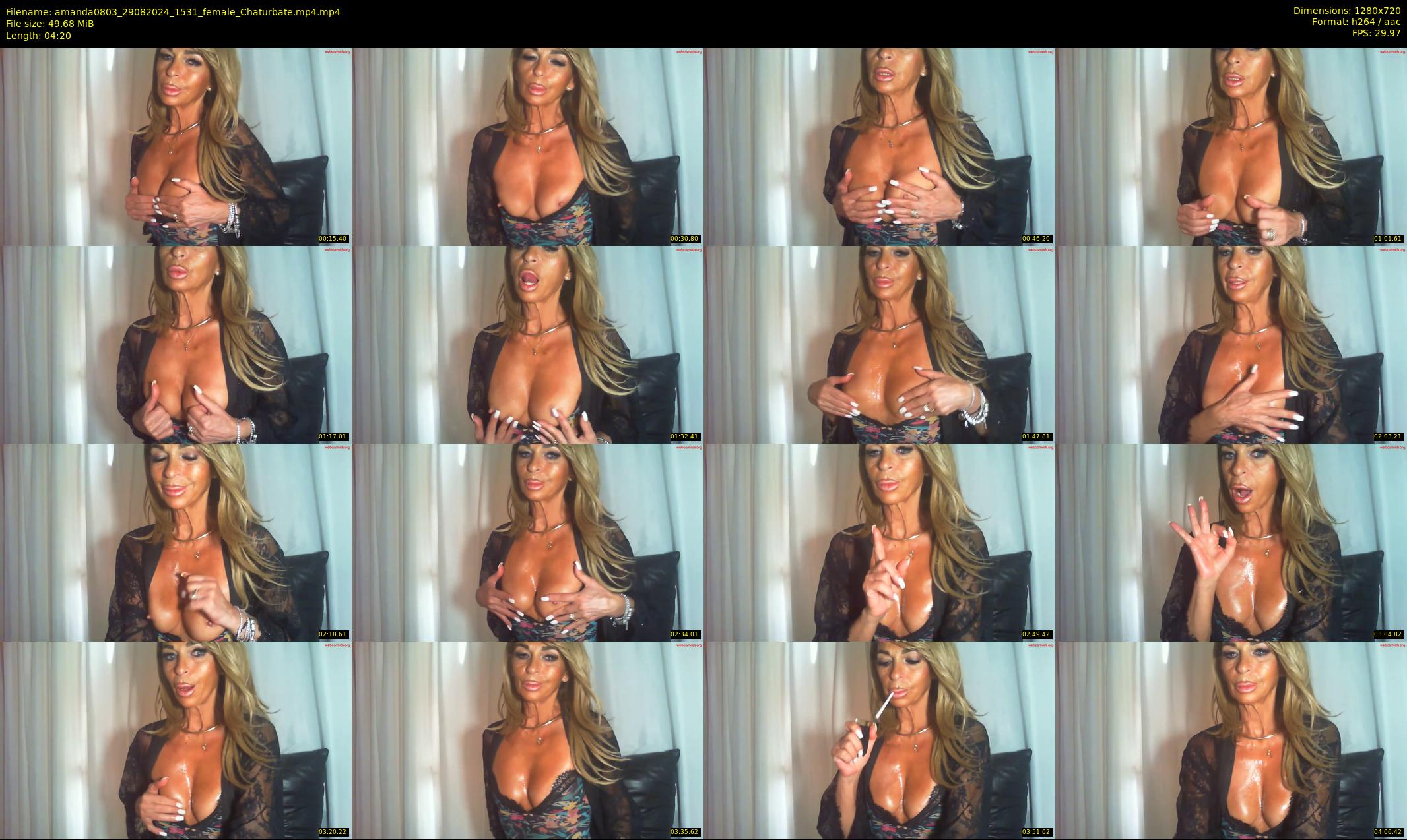 amanda0803 — 5 minute Chaturbate female cam show recording, 720p, Aug 29, 2024