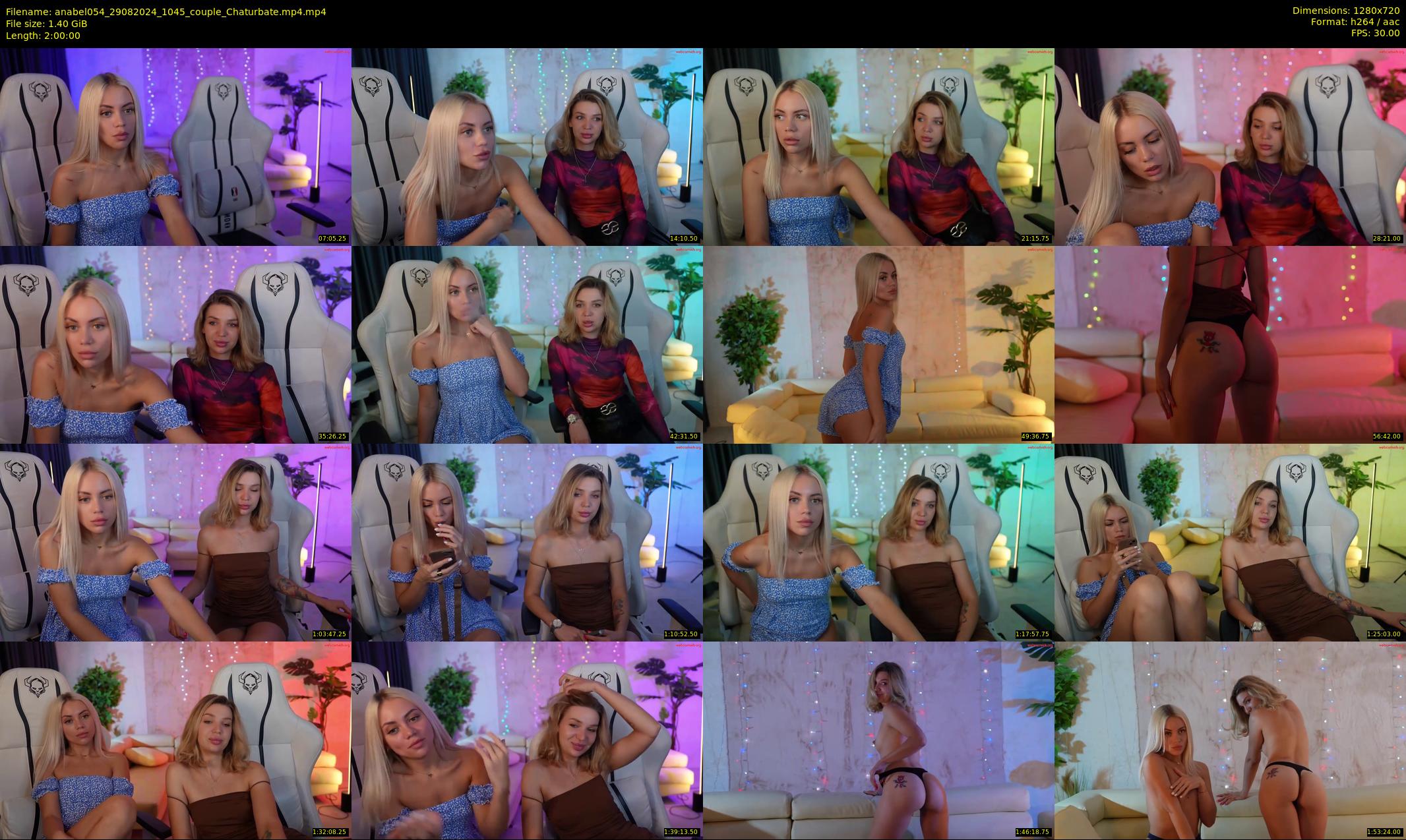 anabel054 — 120 minute Chaturbate female cam show recording, 720p, Aug 29, 2024