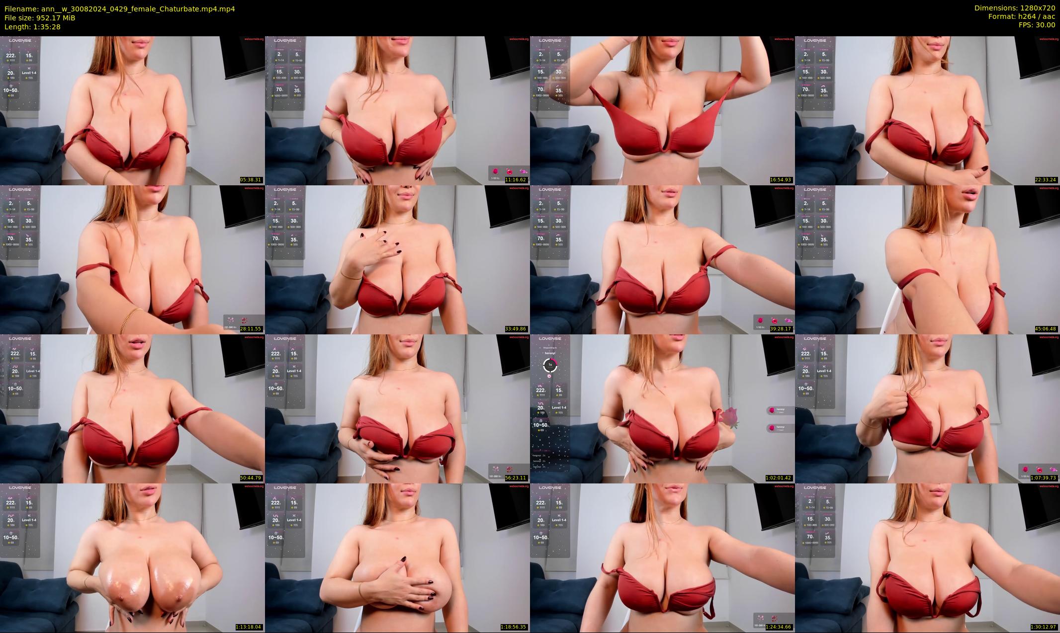 ann__w — 96 minute Chaturbate female cam show recording, 720p, Aug 30, 2024