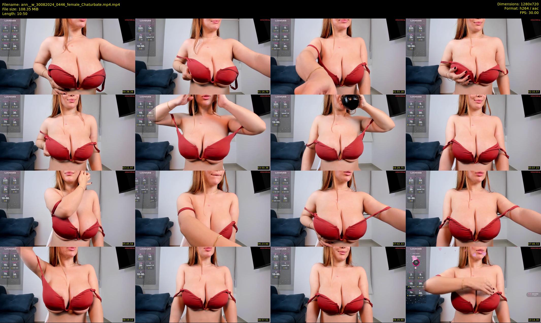 ann__w — 11 minute Chaturbate female cam show recording, 720p, Aug 30, 2024